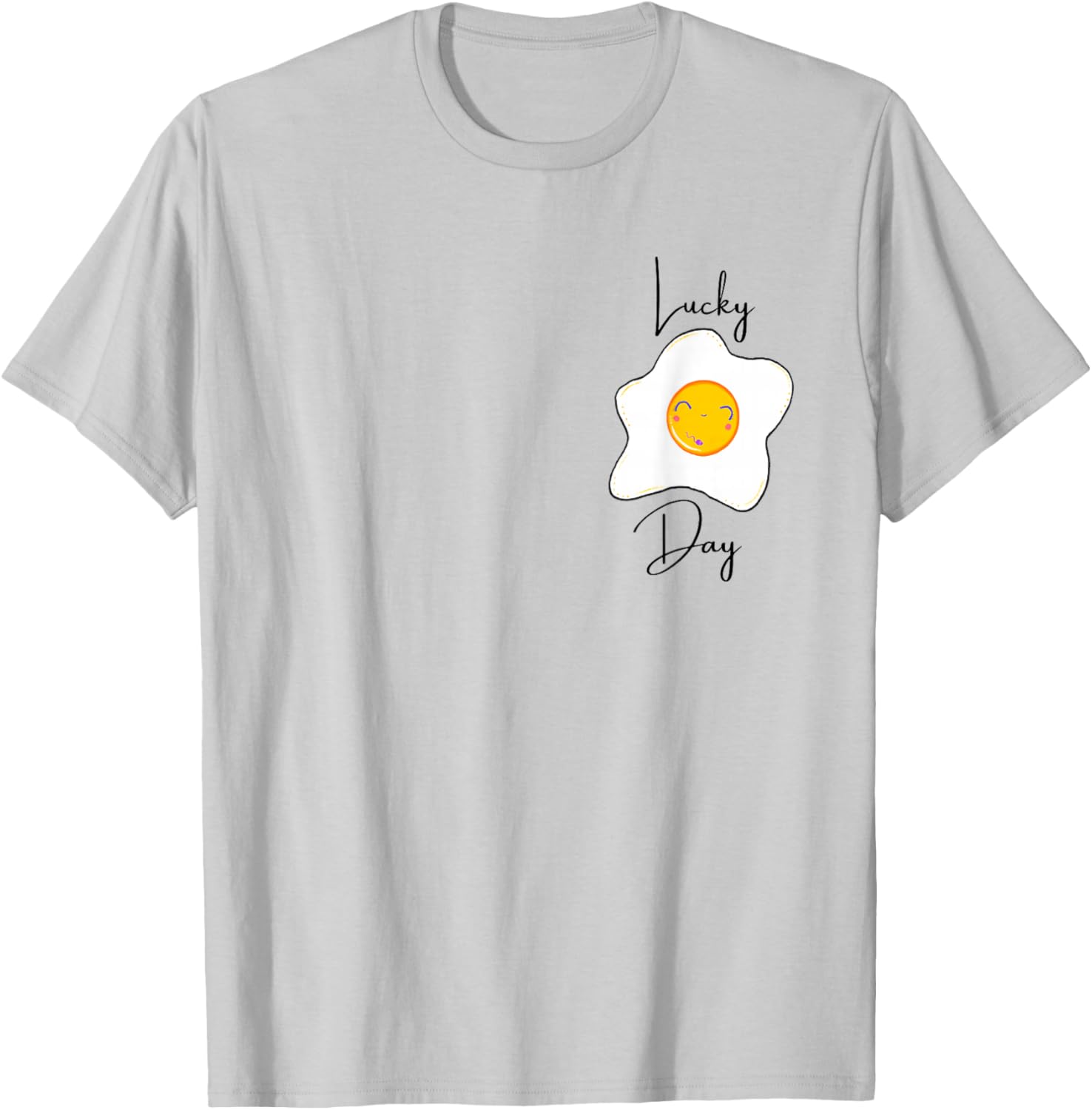 Lucky Egg Transfer Embryo Retrieval Day IVF IUI Support Gift T-Shirt - T-Shirt | Ash
