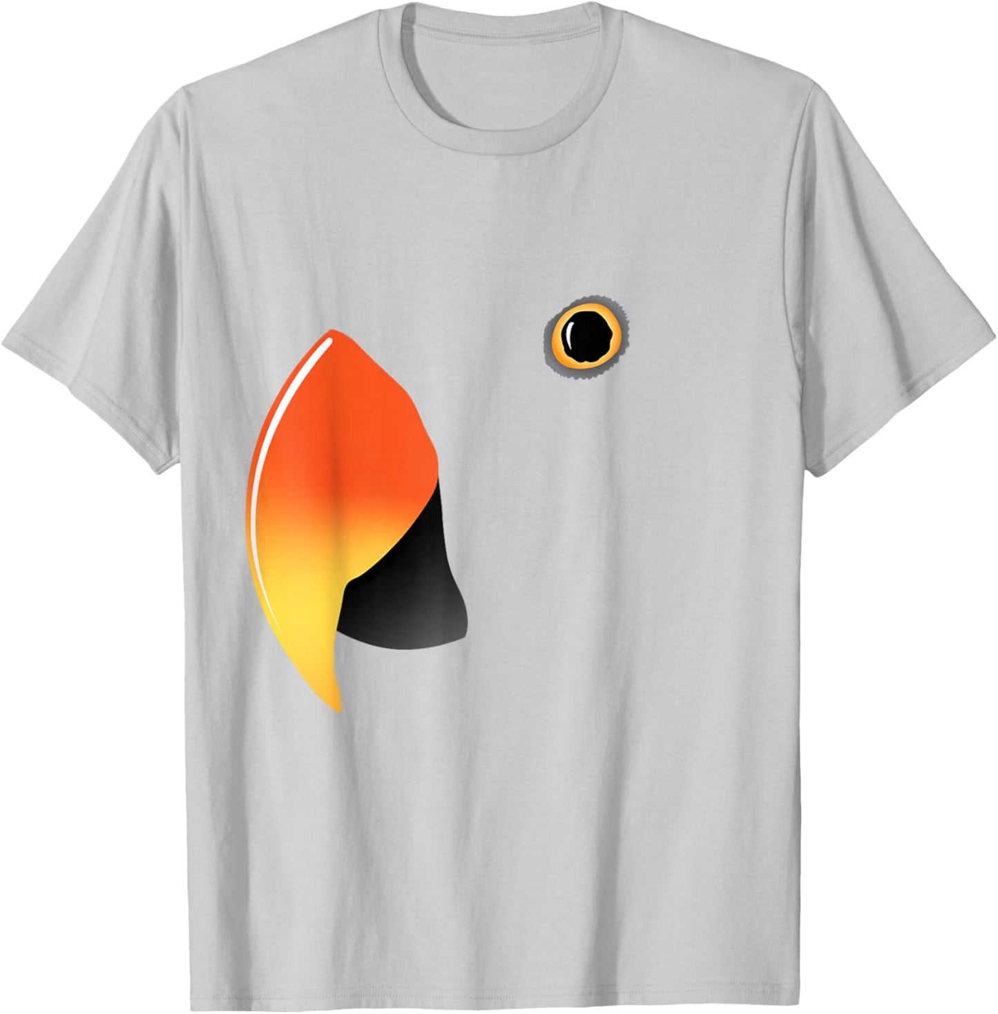 Eclectus Parrot T-Shirt - T-Shirt | Ash