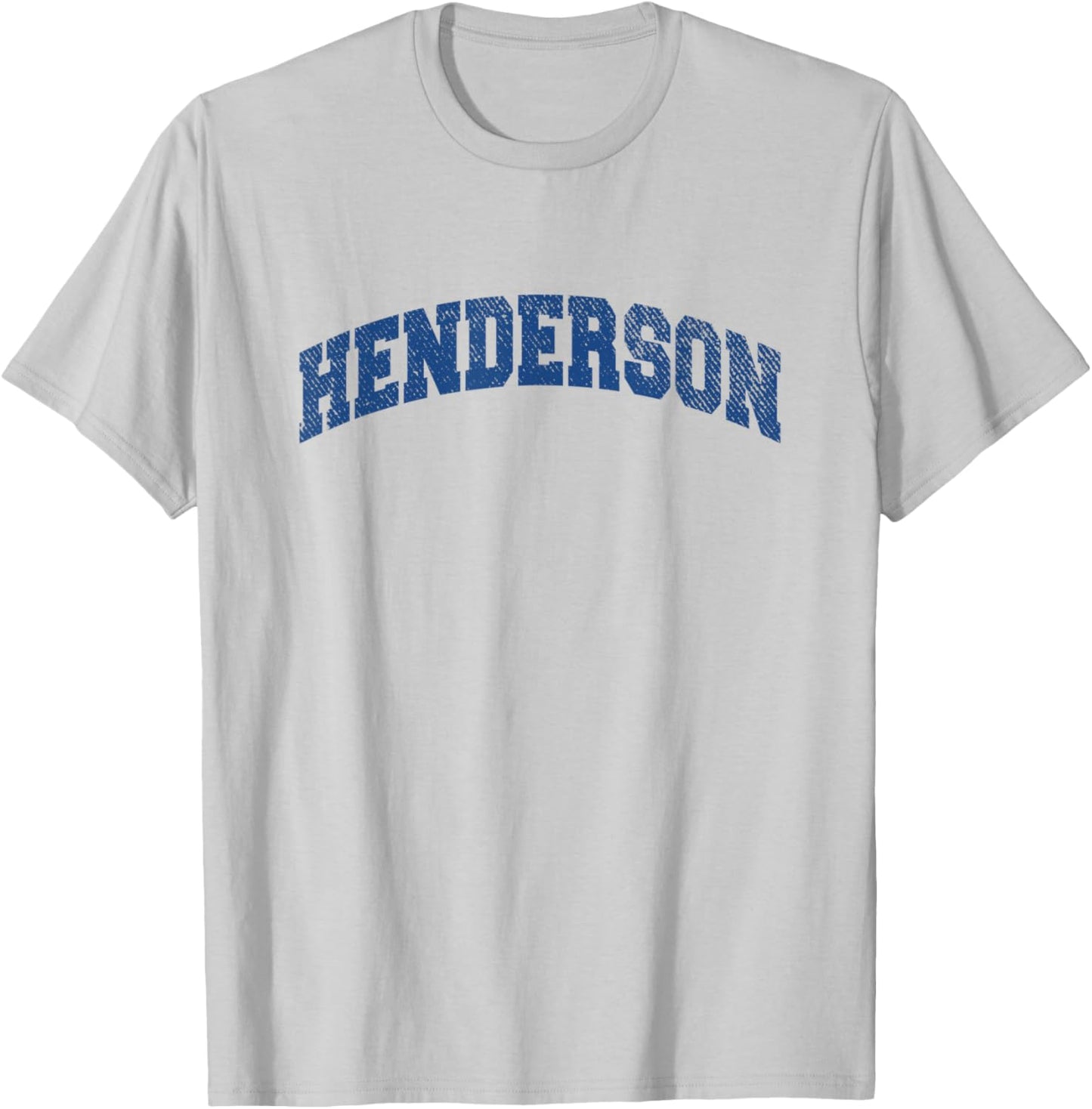 Henderson Sports Classic Varsity College Style T-Shirt - T-Shirt | Ash