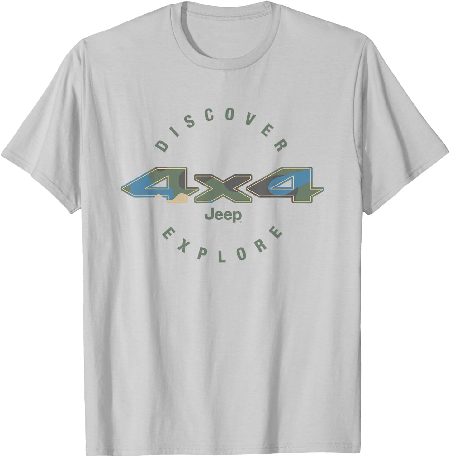 Jeep 4x4 T-Shirt - T-Shirt | Ash
