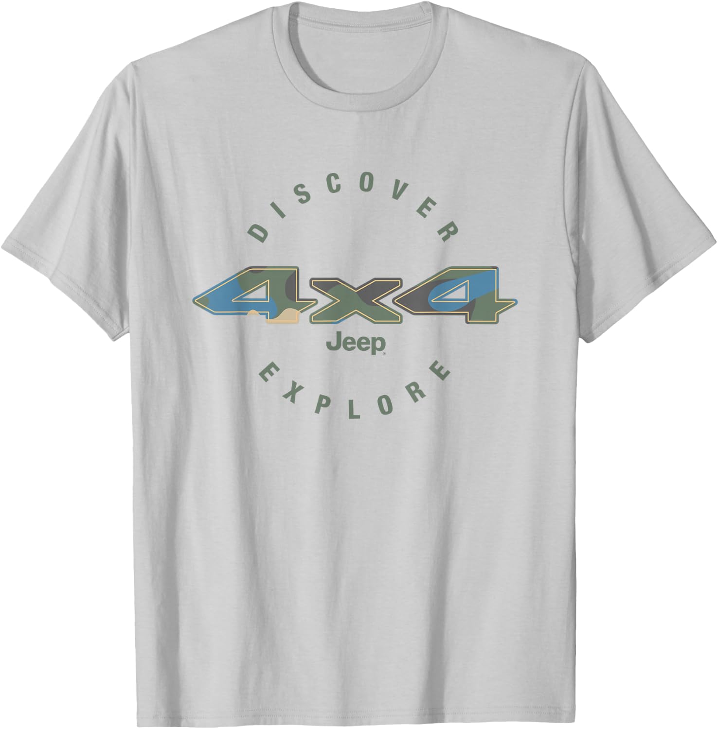 Jeep 4x4 T-Shirt - T-Shirt | Ash