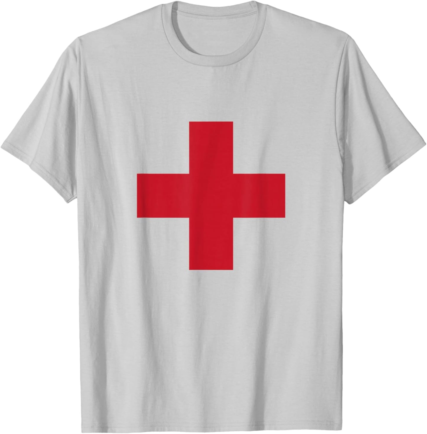 First Aid Paramedic Medical Doctor Costume Halloween Costume T-Shirt - T-Shirt | Ash