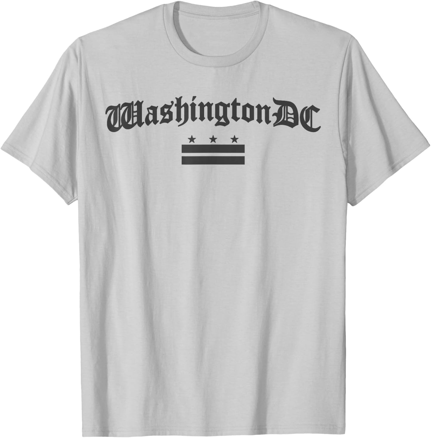 District of Columbia Flag Washington DC Men Women Kids T-Shirt - T-Shirt | Ash