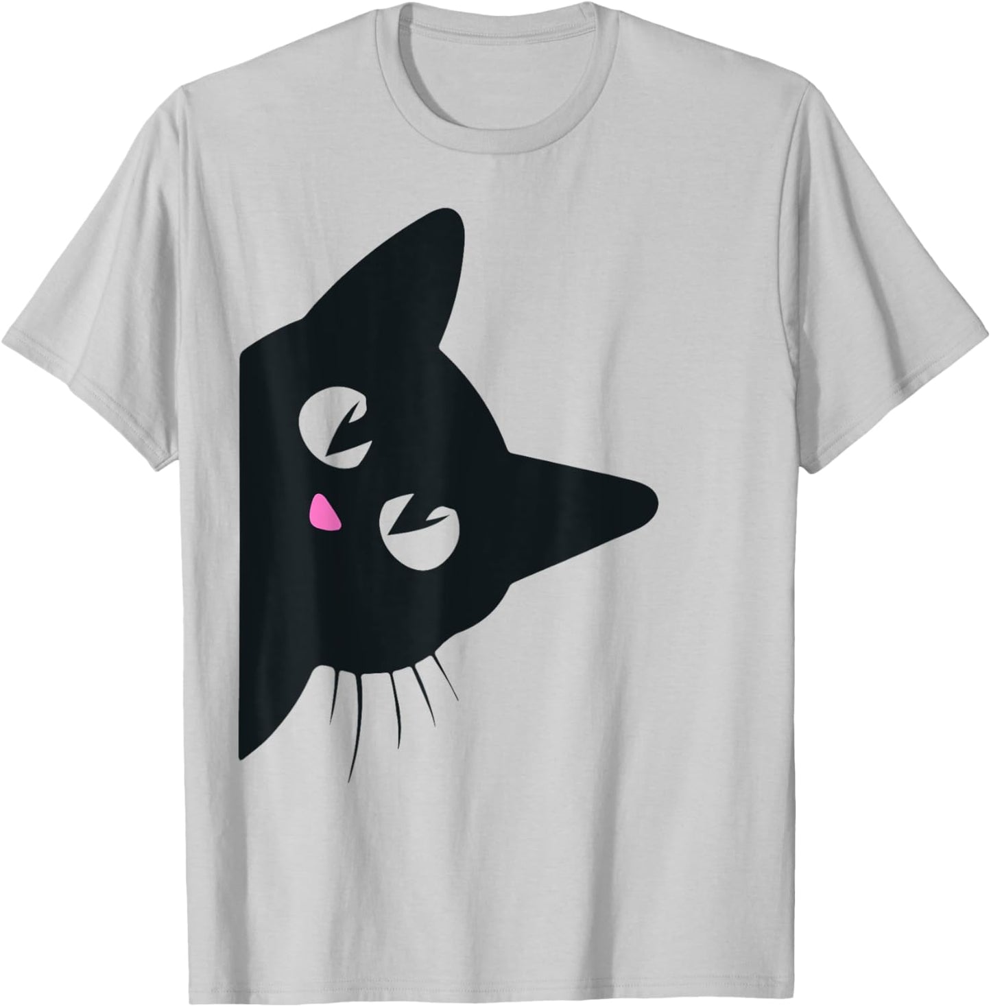 Cute Black Cat Halloween Costume Kitten Kids Toddler Adult T-Shirt - T-Shirt | Ash