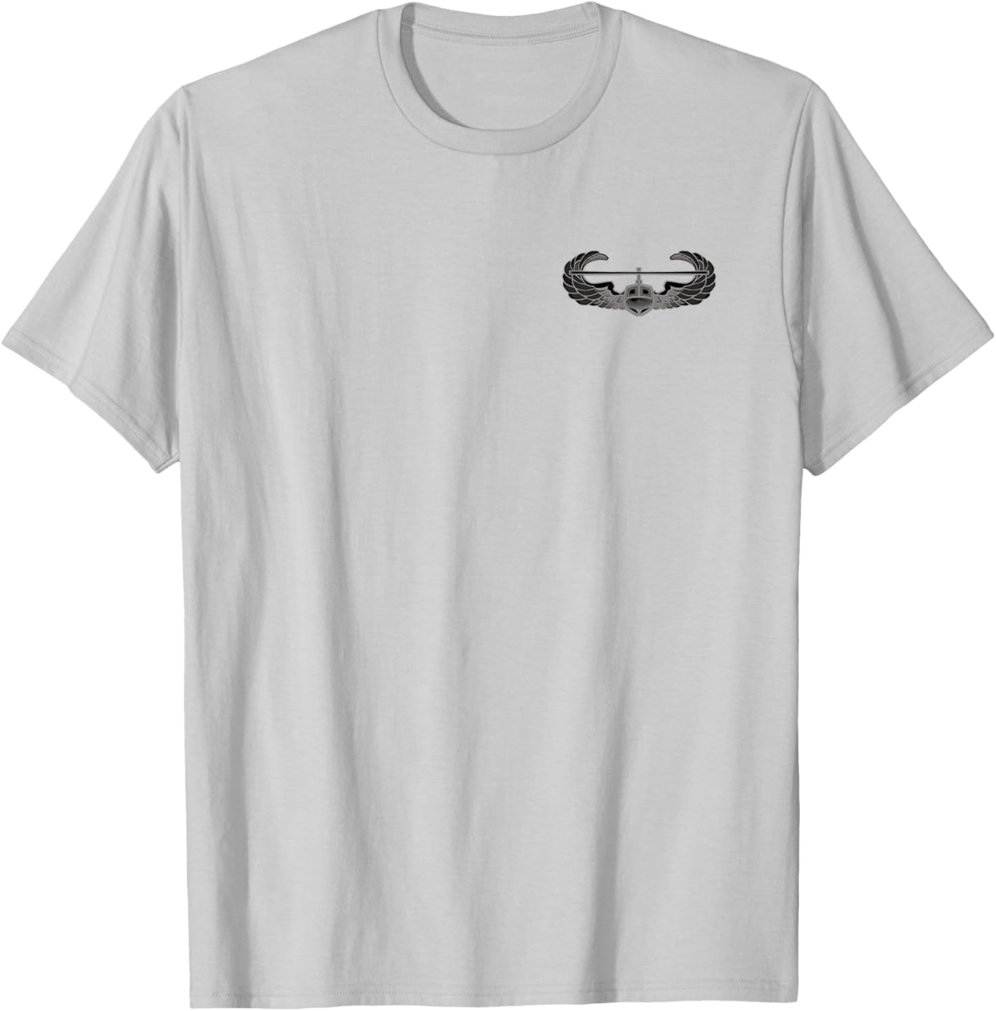 Air Assault Badge Us Army Helicopter Wings T-Shirt - T-Shirt | Ash