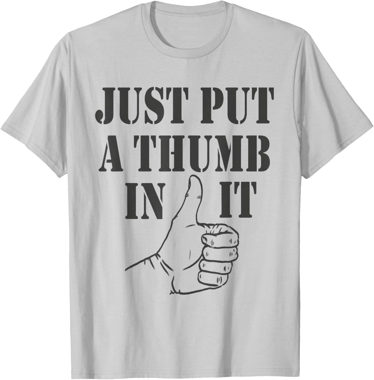 Ammo gun lovers just put a thumb in it T-Shirt - T-Shirt | Ash