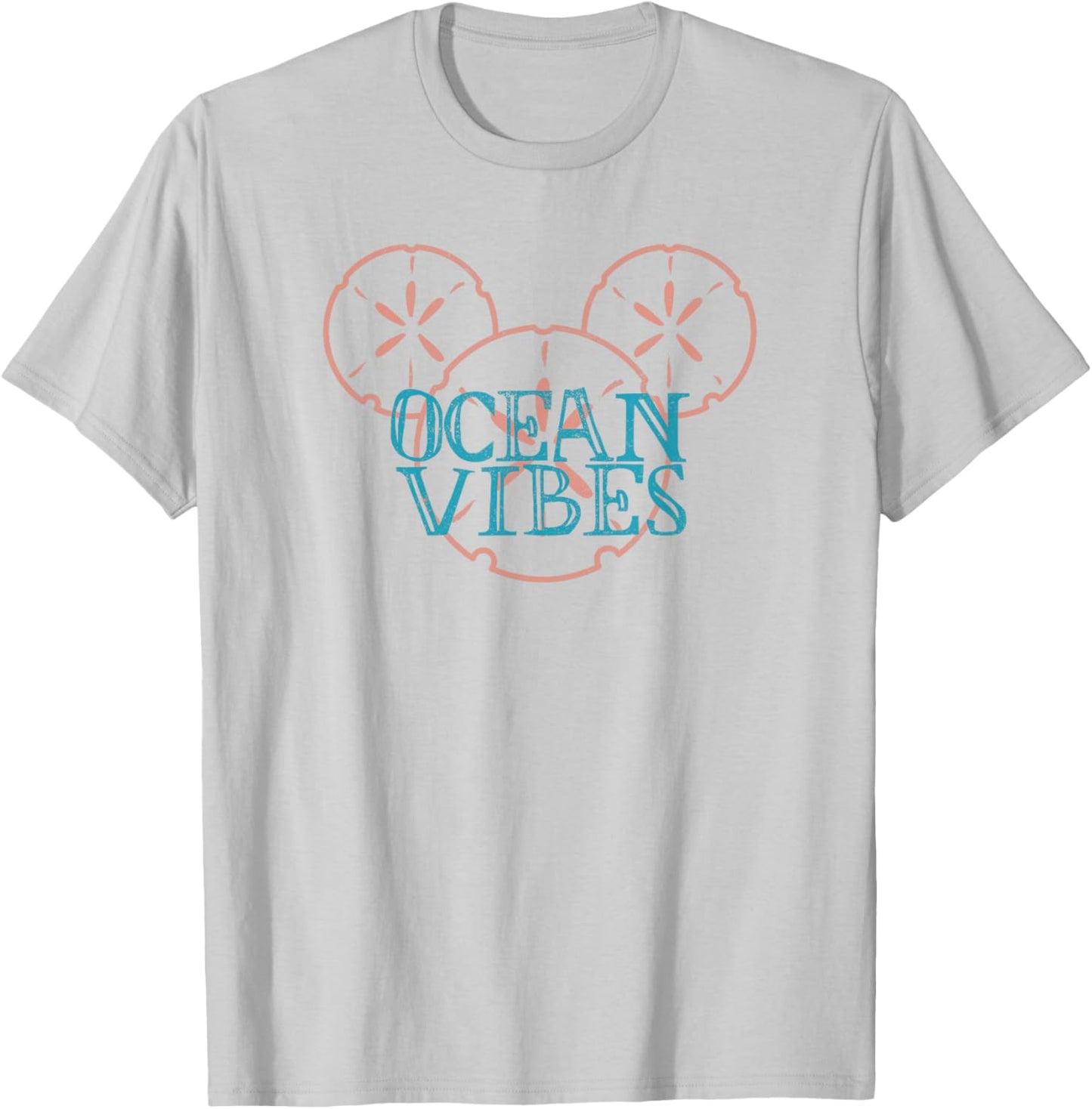 Disney Mickey and Friends Mickey Ocean Vibes T-Shirt - T-Shirt | Ash