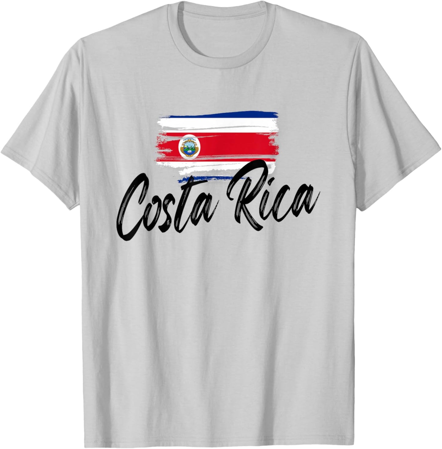 Costa Rica Flag Costa Rica Funny costaricense Pride T-Shirt - T-Shirt | Ash