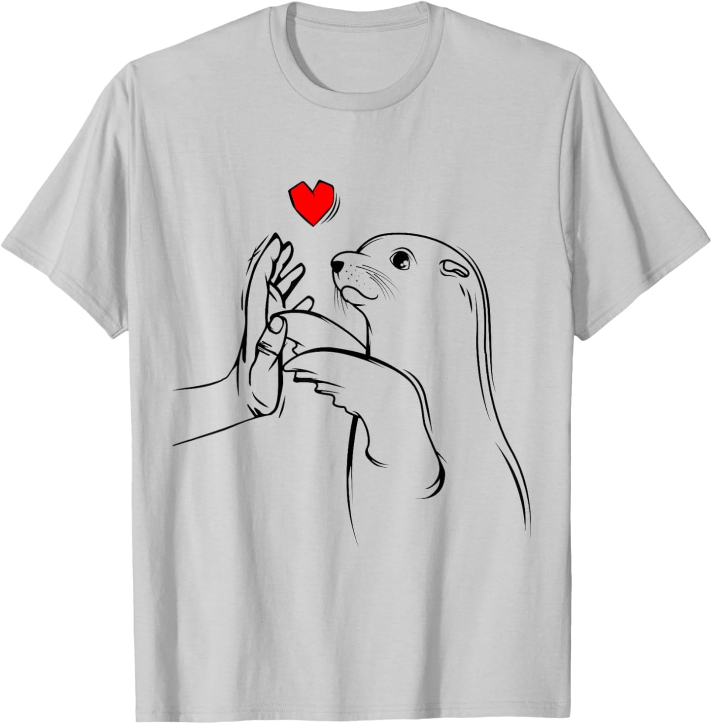 Seal Sea Lion Seal Children Women Girls T-Shirt - T-Shirt | Ash
