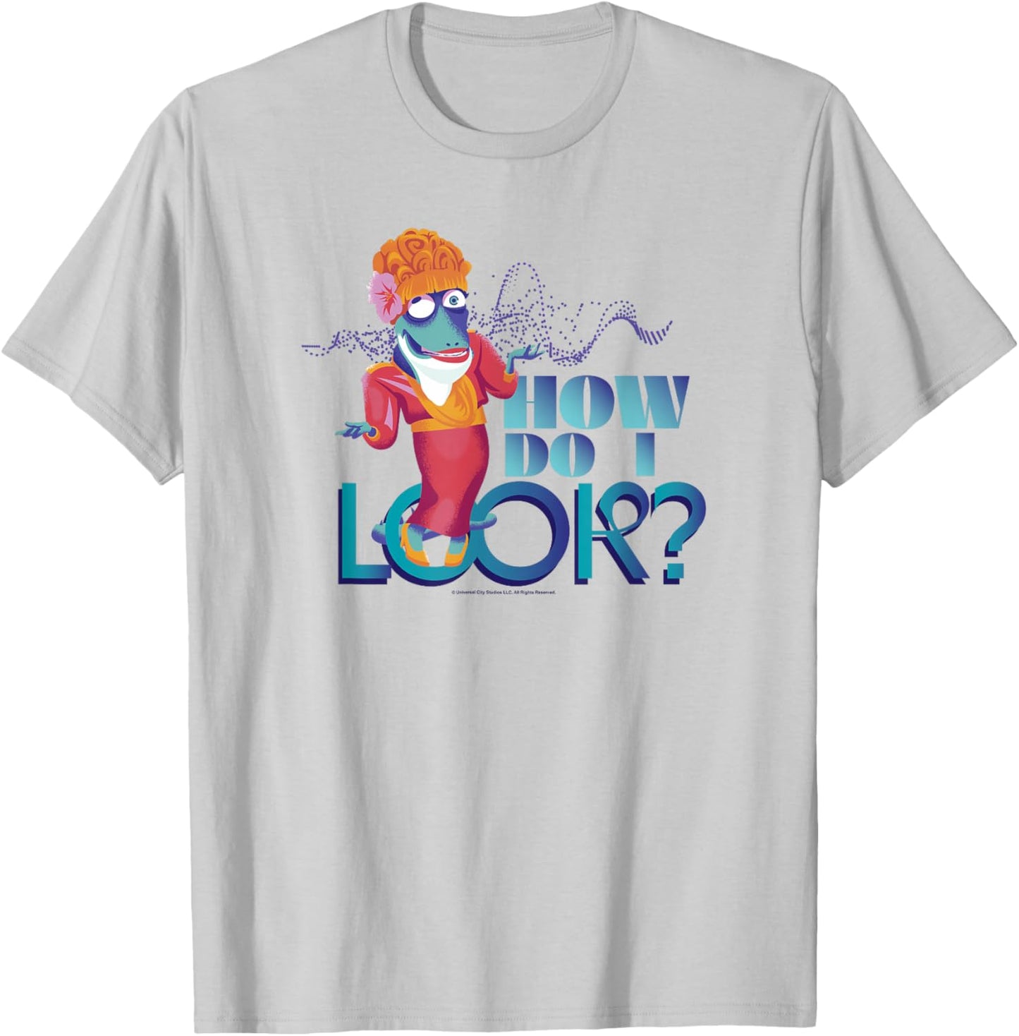 Sing 2 Miss Crawly How Do I Look? T-Shirt - T-Shirt | Ash