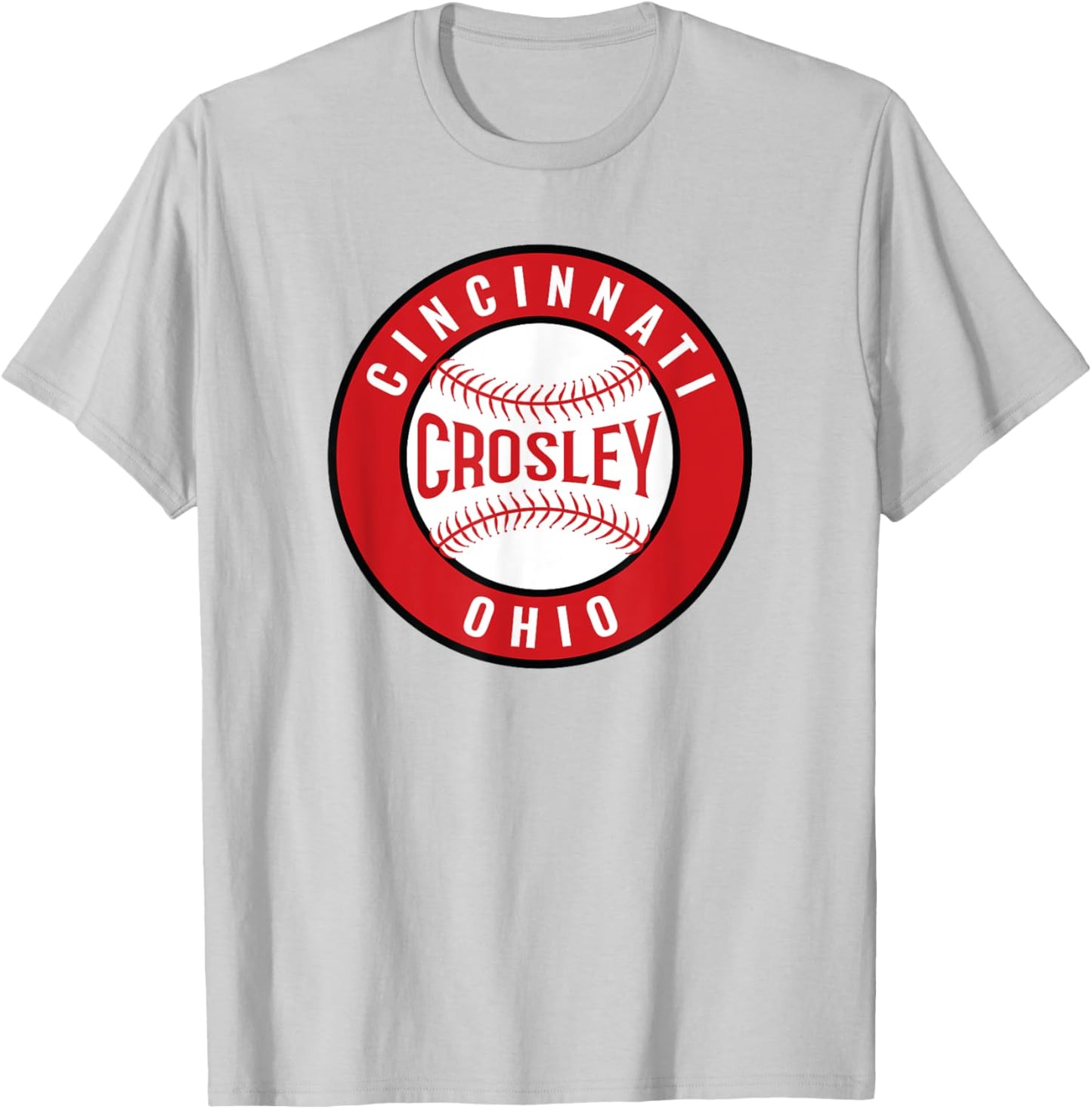 Crosley Field Cincinnati T-Shirt - T-Shirt | Ash