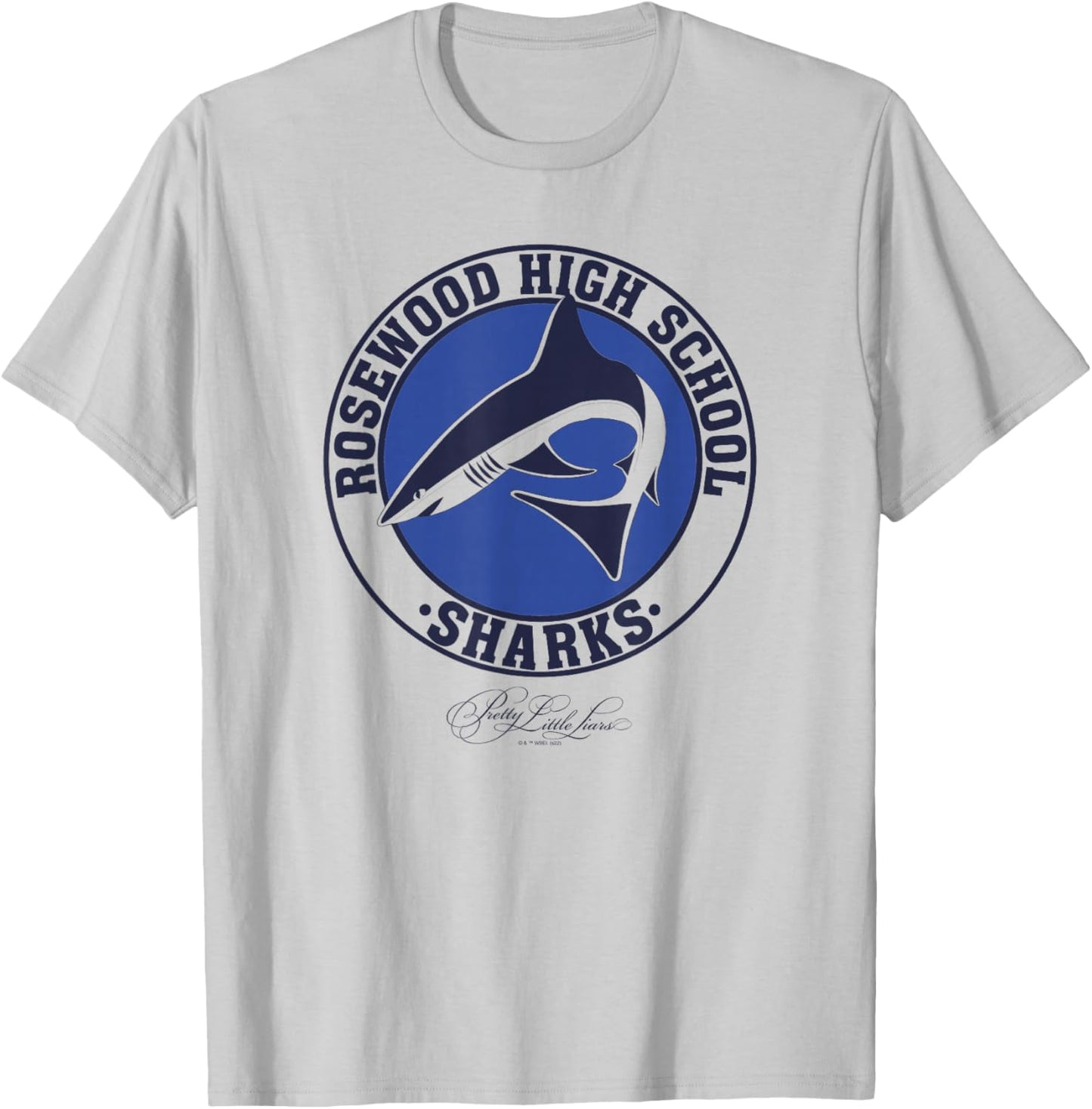 Pretty Little Liars Rosewood High School Sharks Collegiate T-Shirt - T-Shirt | Ash