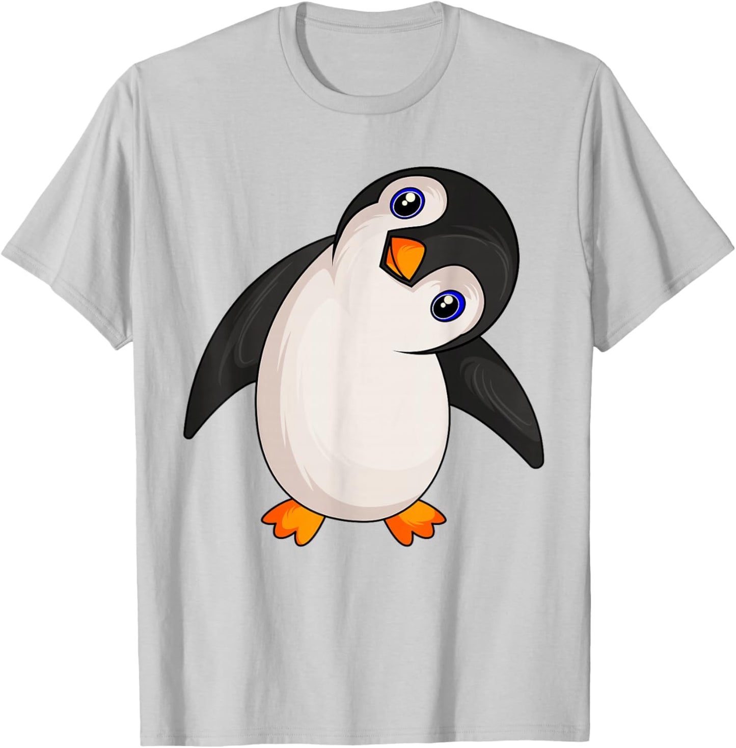 Penguin Lovers Penguin Girls Kids Women T-Shirt - T-Shirt | Ash