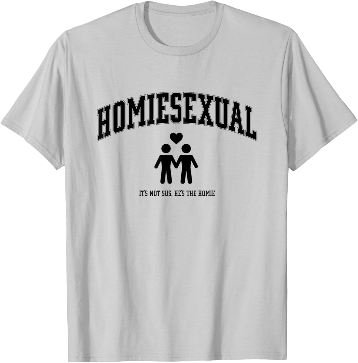 Homiesexual Club Men's Grey Modern Love T-Shirt - T-Shirt | Ash