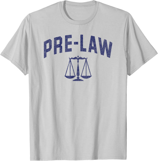 Pre-law Student Graduation Future Law School Student T-Shirt - T-Shirt | Ash