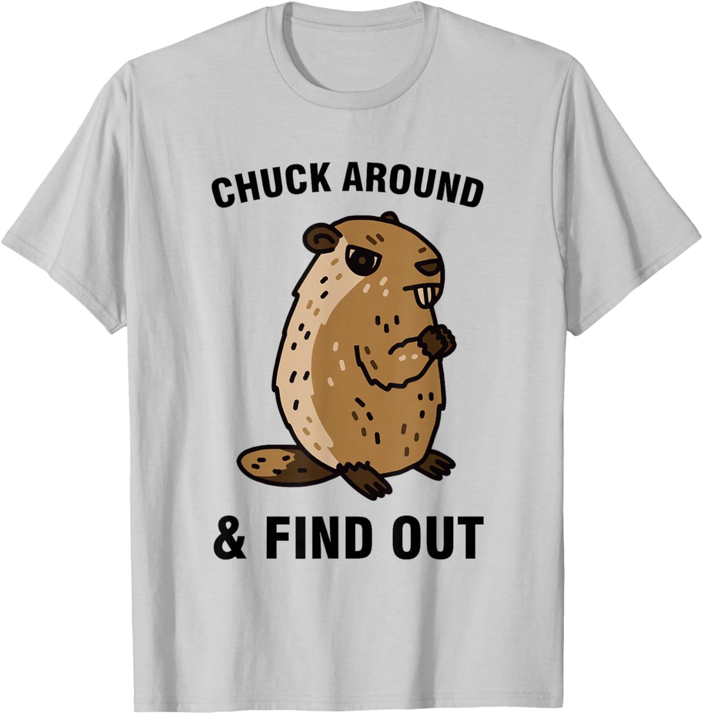 Chuck around and find out T-Shirt - T-Shirt | Ash