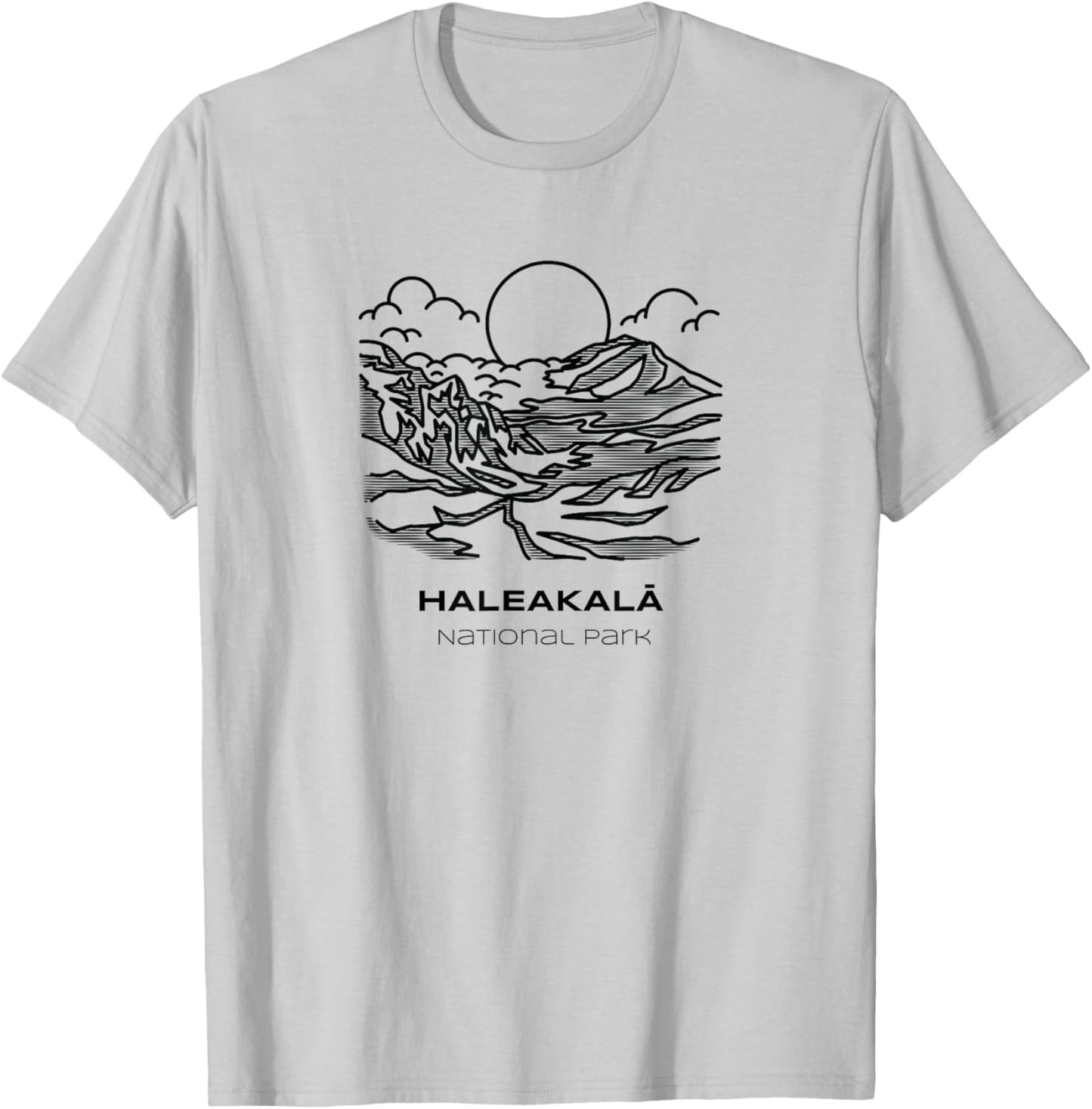 Vintage Haleakala National Park Hike T-Shirt - T-Shirt | Ash