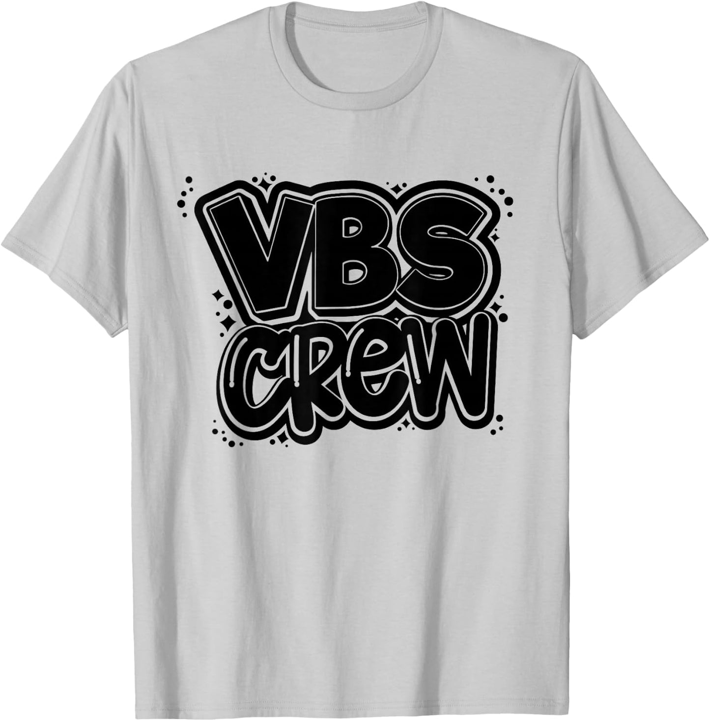 VBS CREW, staff students volunteers T-Shirt - T-Shirt | Ash