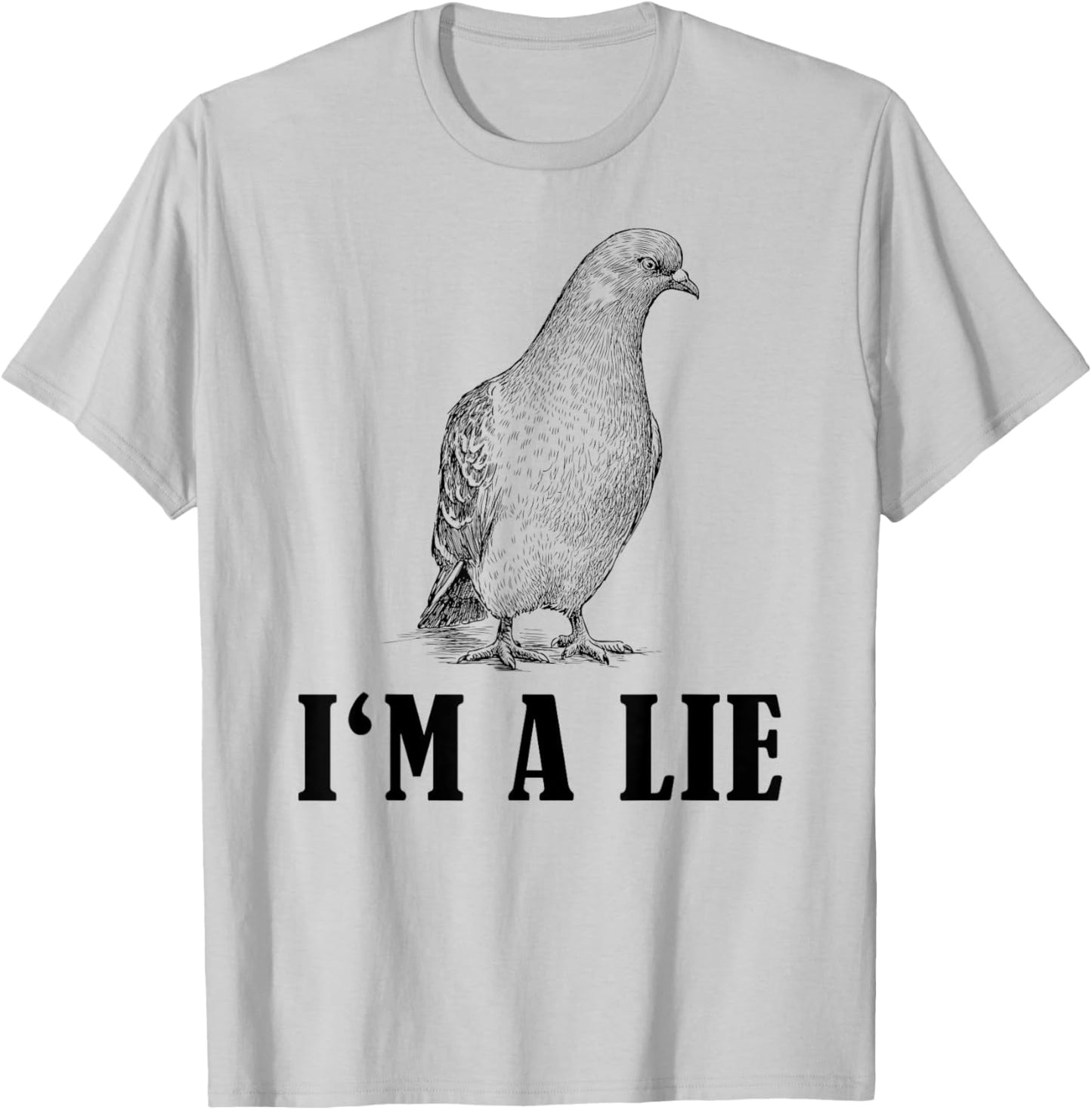 Birds Spie Conspiracy Joke Meme Surveillance | & T-Shirt - T-Shirt | Ash