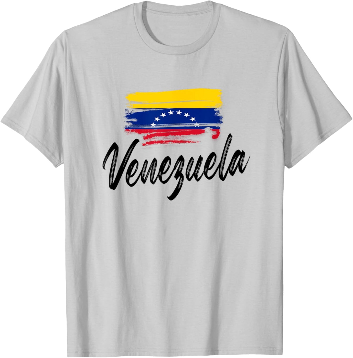 Venezuela Flag Venezuelan Funny Venezolano Pride T-Shirt - T-Shirt | Ash