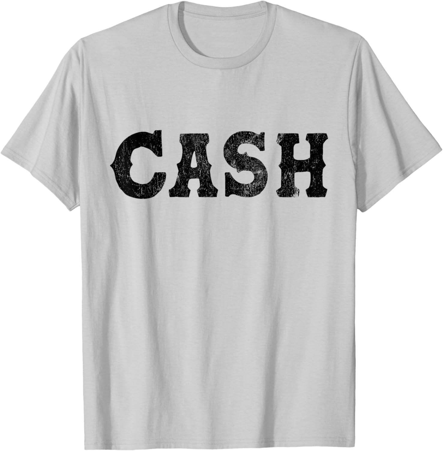 Cash Country Music Lovers Outlaw Vintage Retro Distressed T-Shirt - T-Shirt | Ash