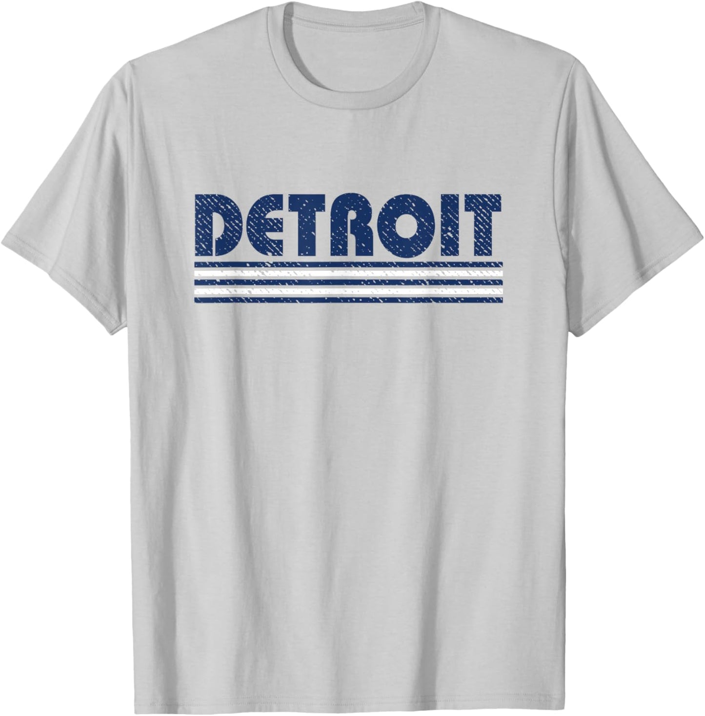 Detroit Vintage 80s Retro Style Orange T-Shirt - T-Shirt | Ash