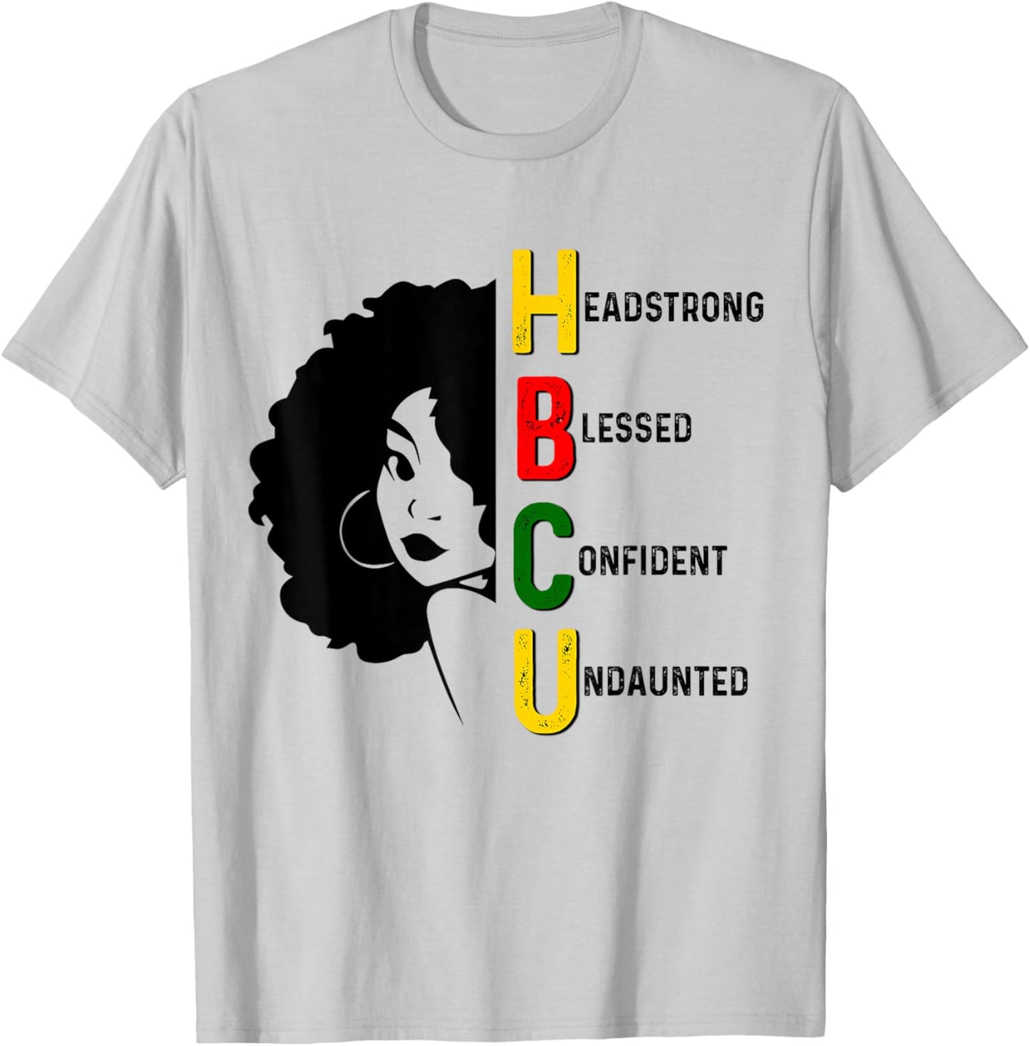 HBCU Abbreviation Graduate Historical Black College T-Shirt - T-Shirt | Ash