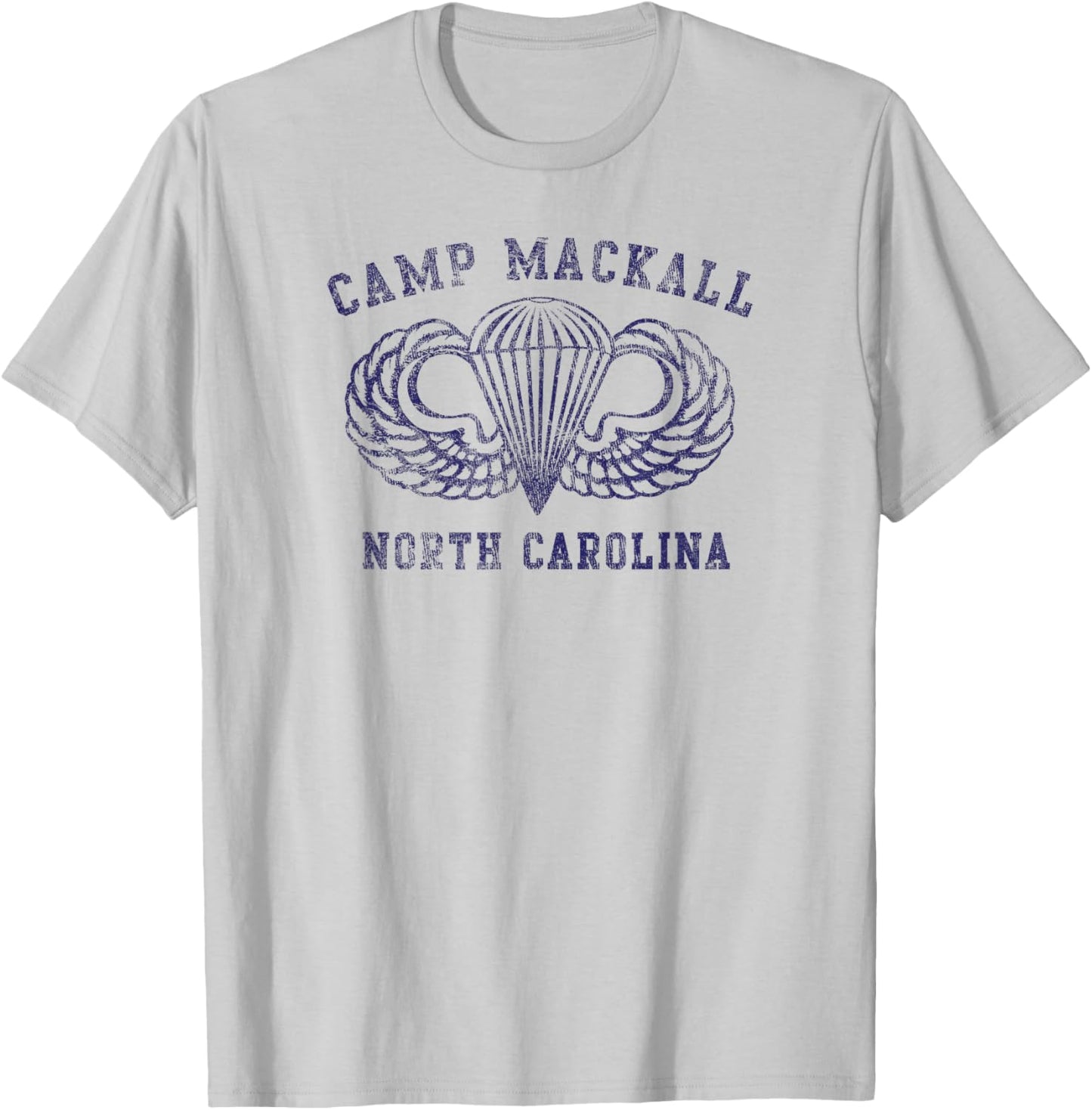 American Marauder: Camp Mackall WWII T-Shirt - T-Shirt | Ash