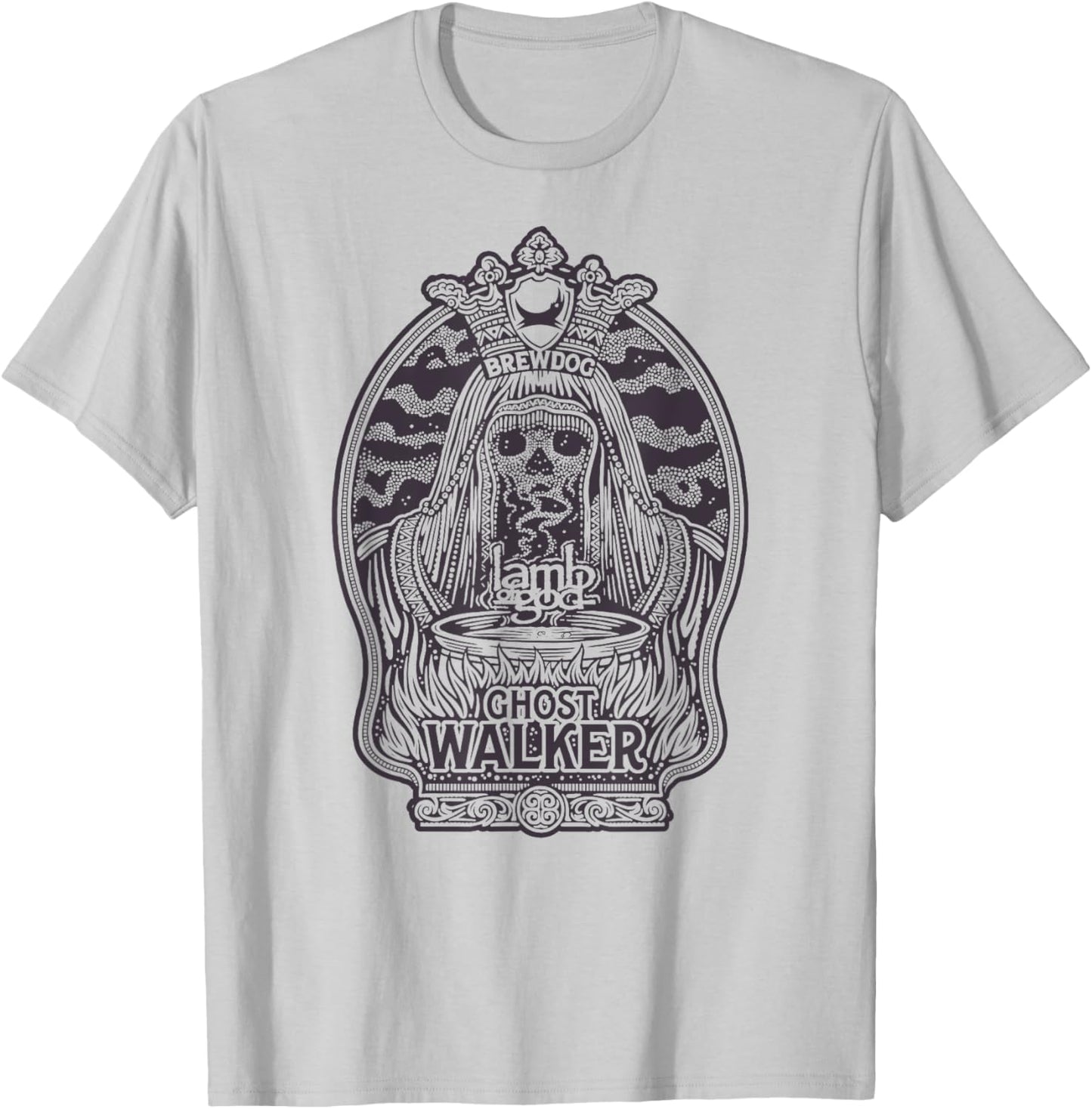 Lamb of God – Ghost Walker White T-Shirt - T-Shirt | Ash