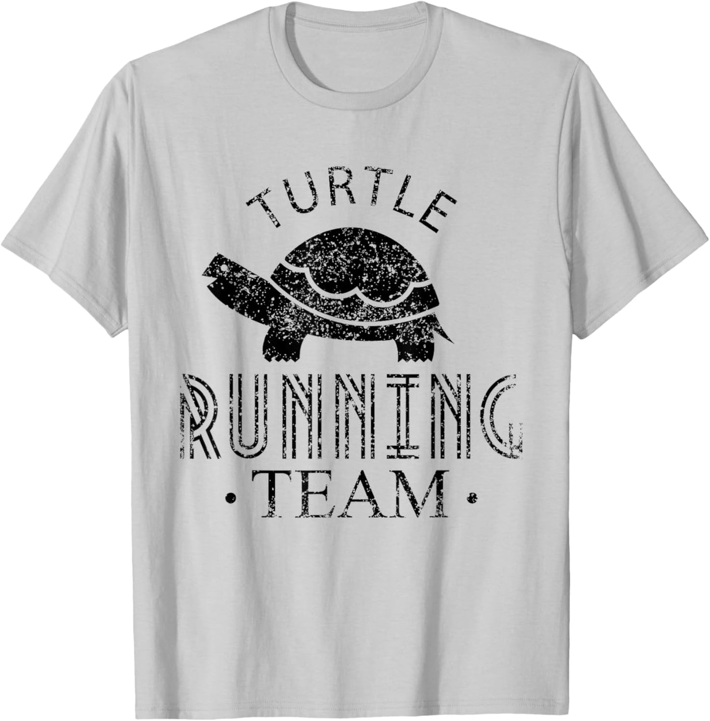 Turtle Running Team Jogging Jogger Run Runner T-Shirt - T-Shirt | Ash