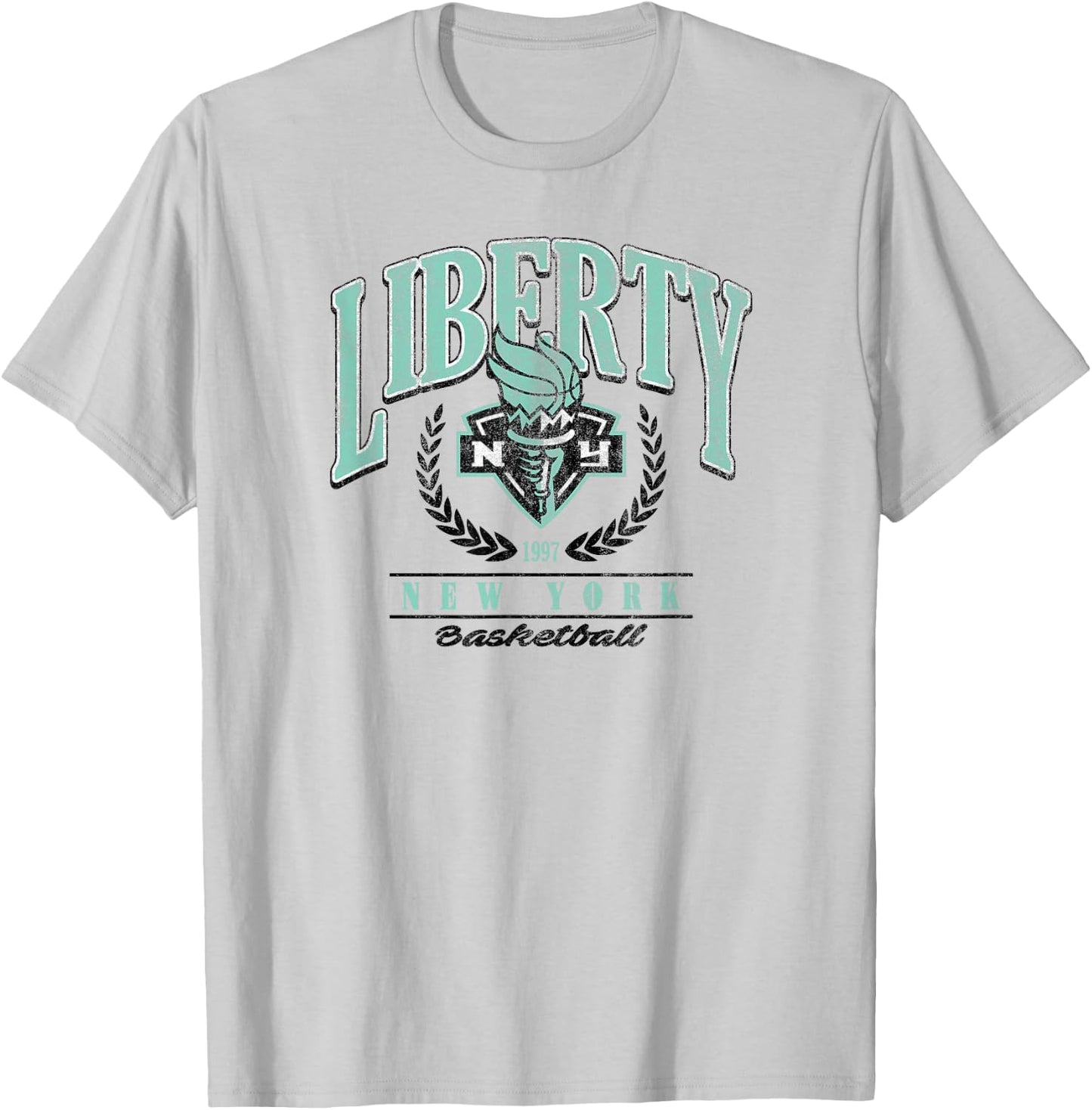 WNBA New York Liberty Top Class Out of Bounds T-Shirt - T-Shirt | Ash