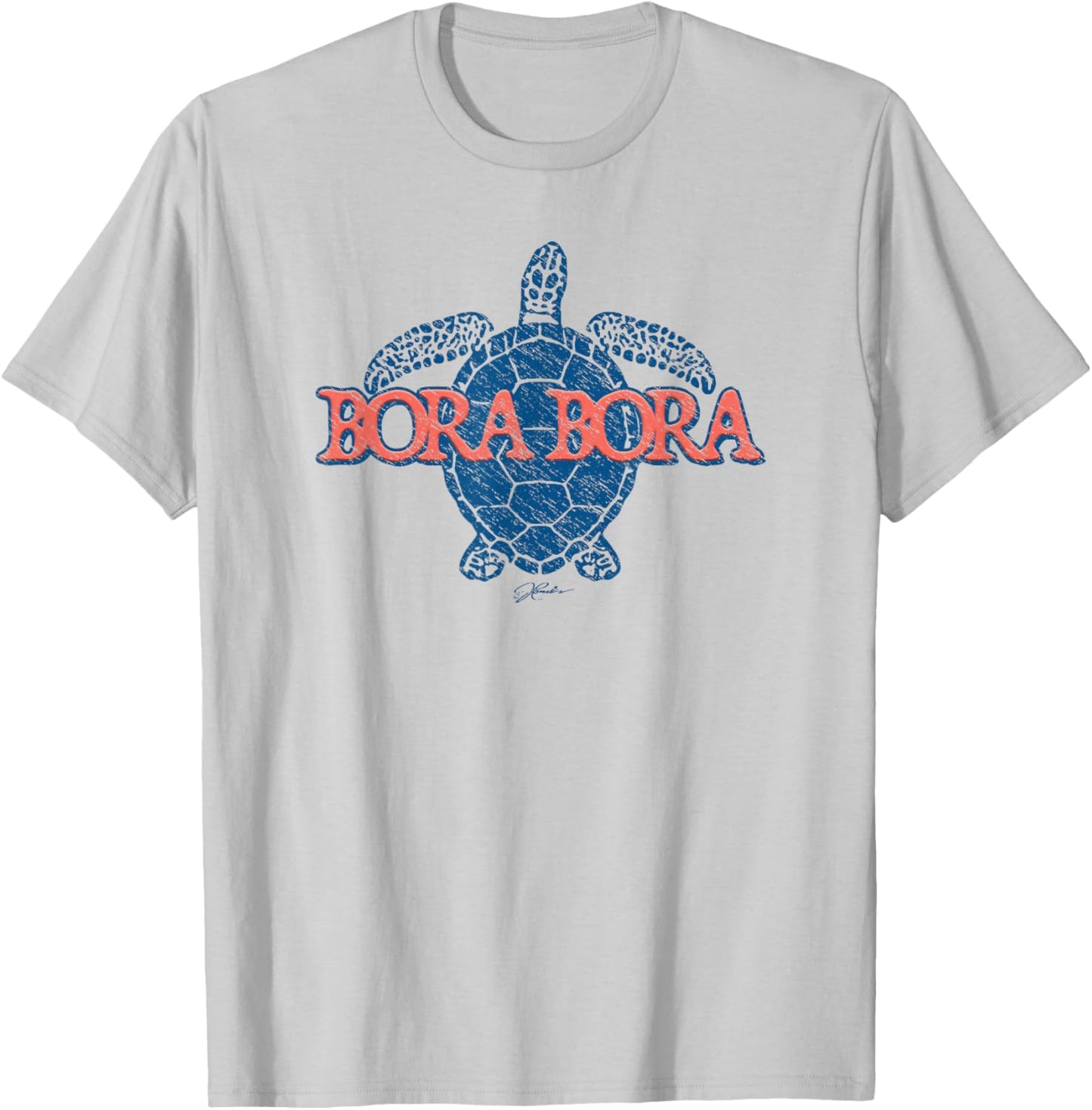 JCombs: Bora Bora, French Polynesia, Sea Turtle T-Shirt - T-Shirt | Ash