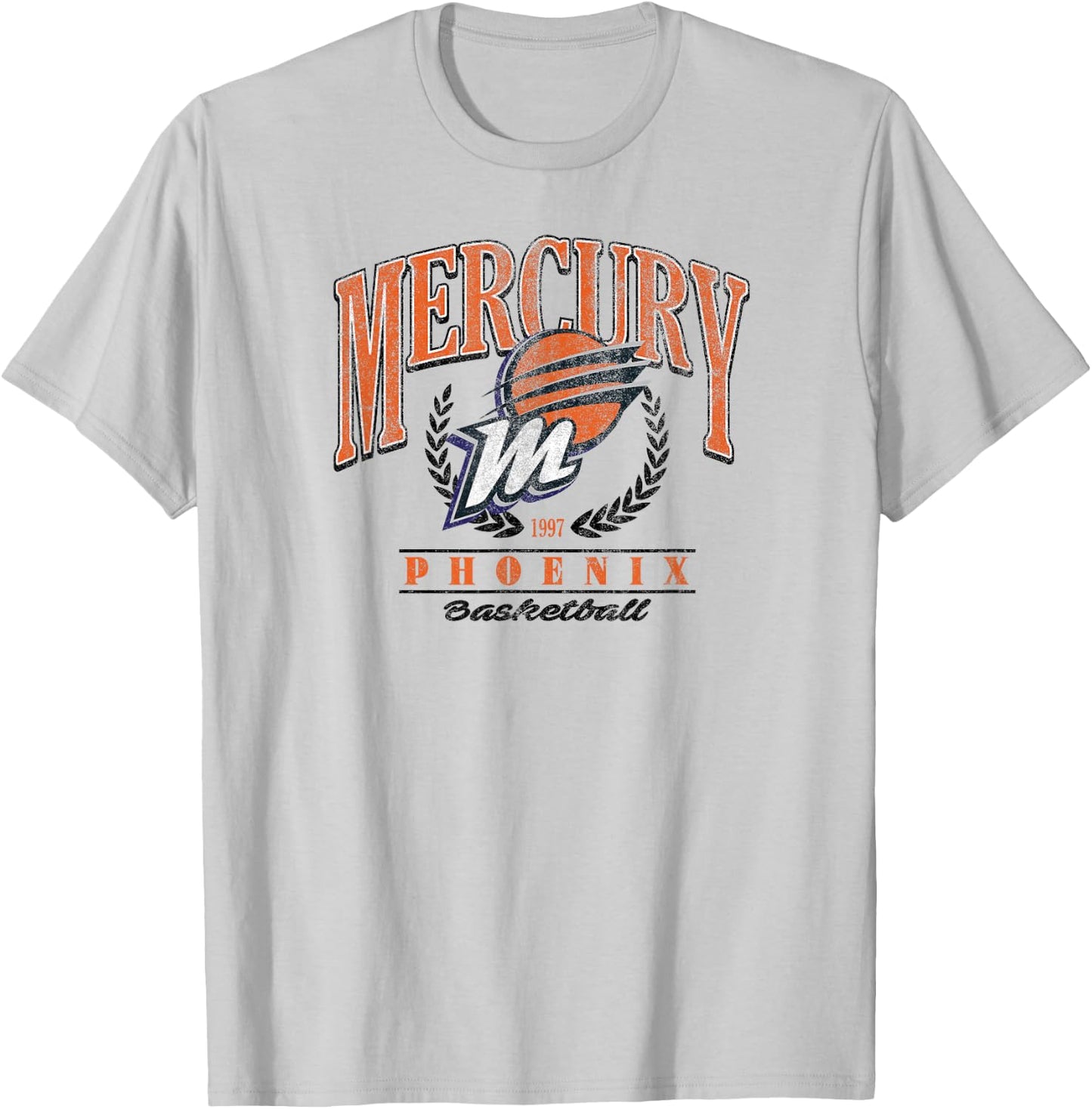 WNBA Phoenix Mercury Top Class T-Shirt - T-Shirt | Ash
