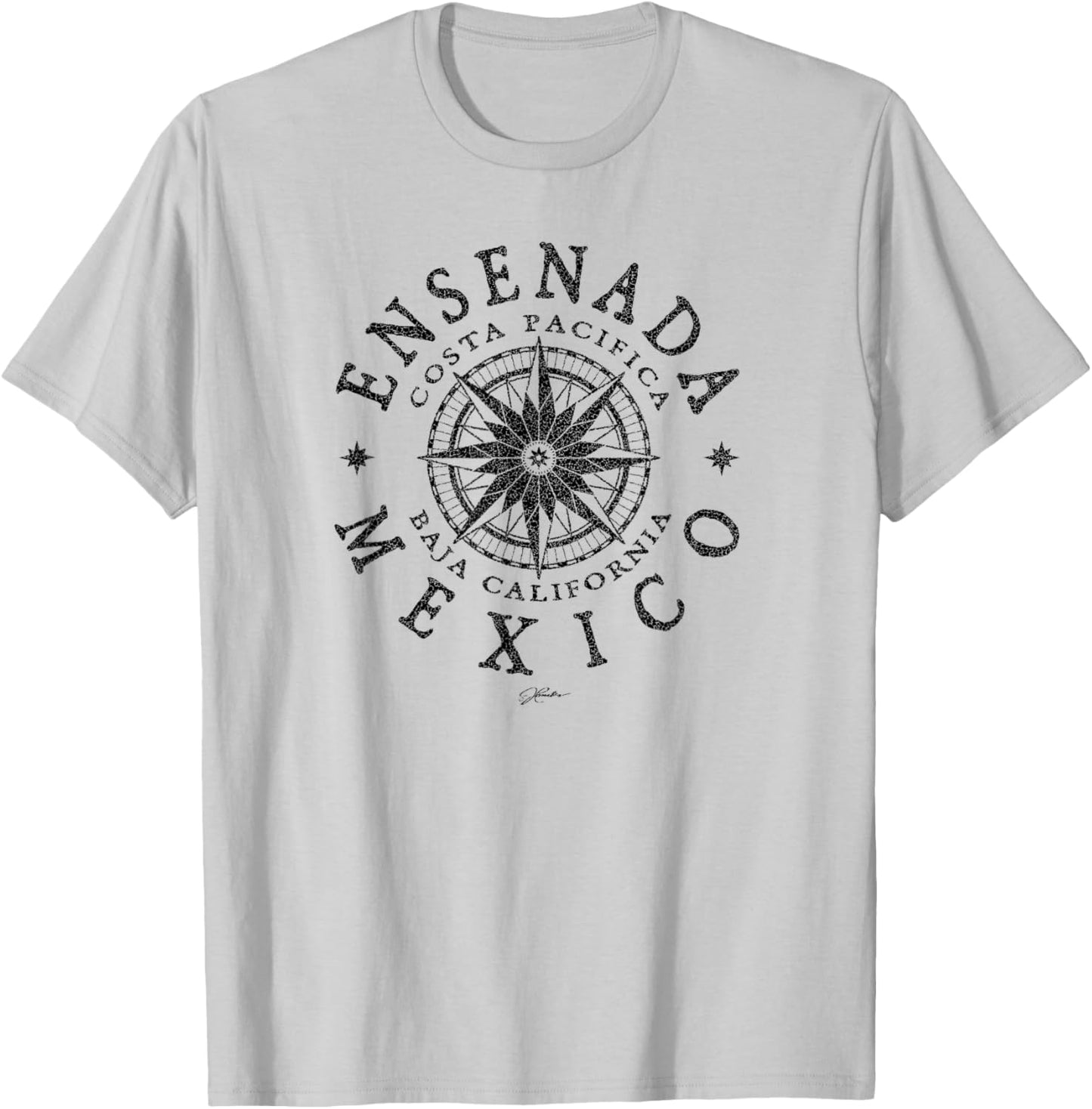 JCombs: Ensenada, Mexico T-Shirt - T-Shirt | Ash