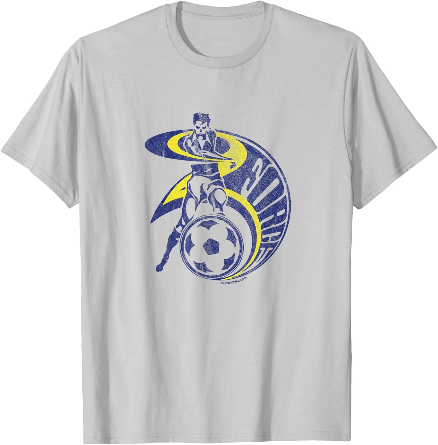 80's Cleveland Shirt - Retro Force Soccer T-Shirt - T-Shirt | Ash