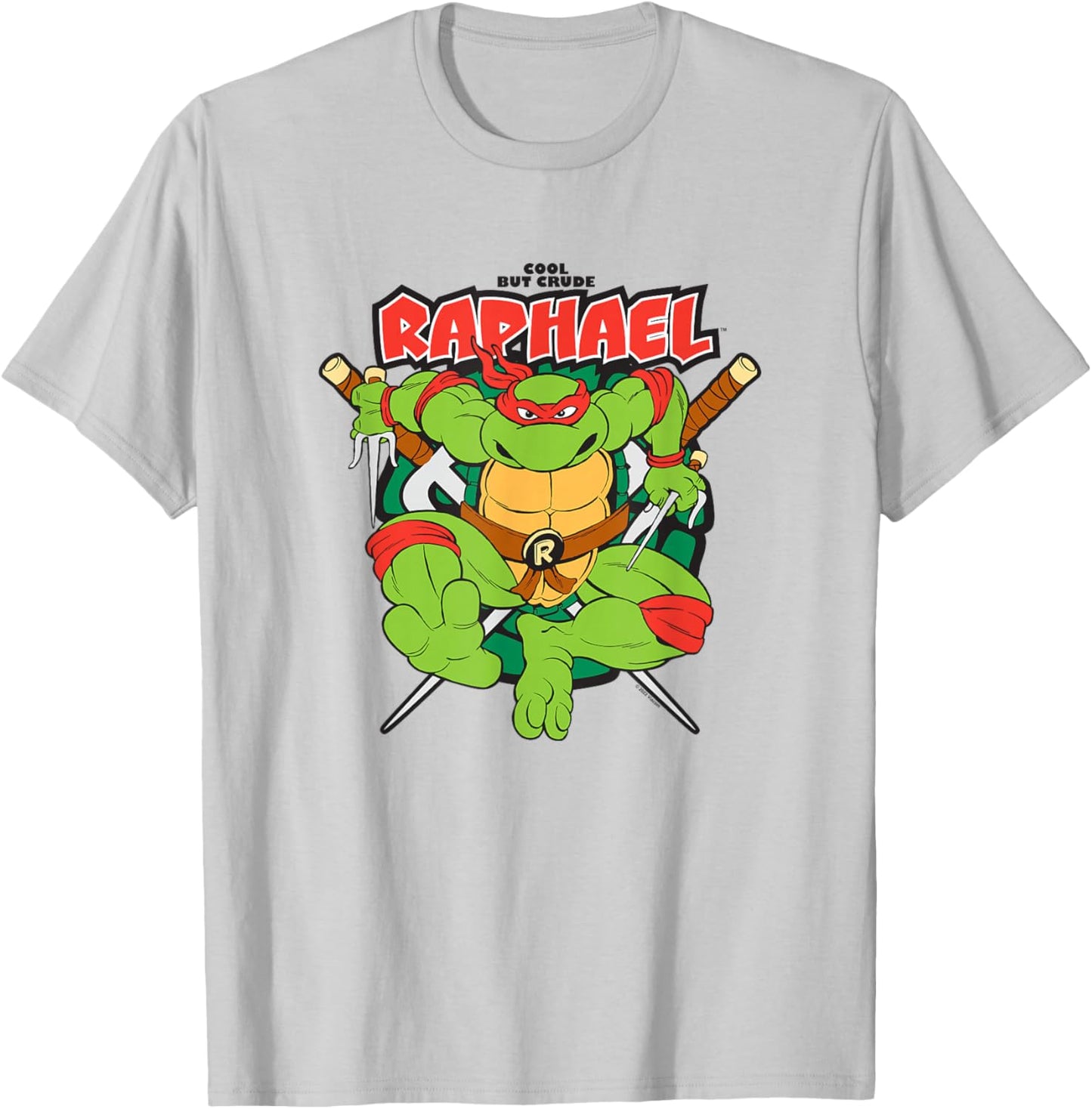 Teenage Mutant Ninja Turtles Cool but Crude Raphael T-Shirt - T-Shirt | Ash