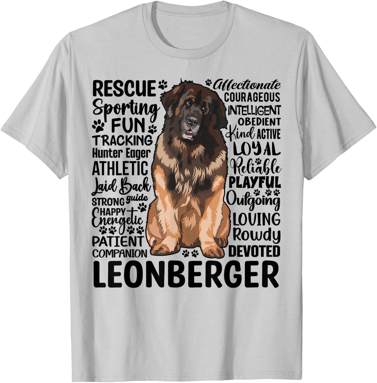 Leonberger Facts Leonberger Owner Leonberger Lover T-Shirt - T-Shirt | Ash