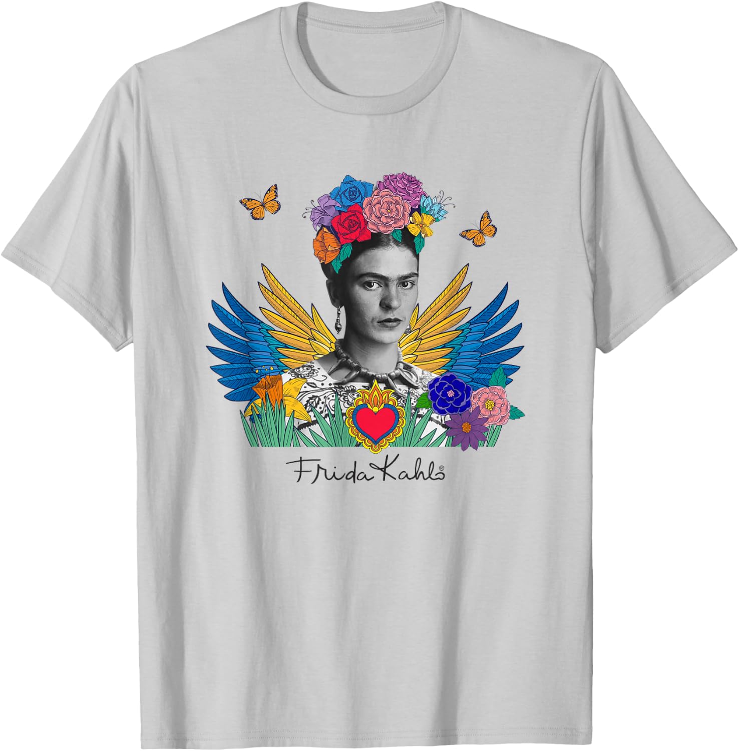 Frida Kahlo - Variety of items T-Shirt - T-Shirt | Ash