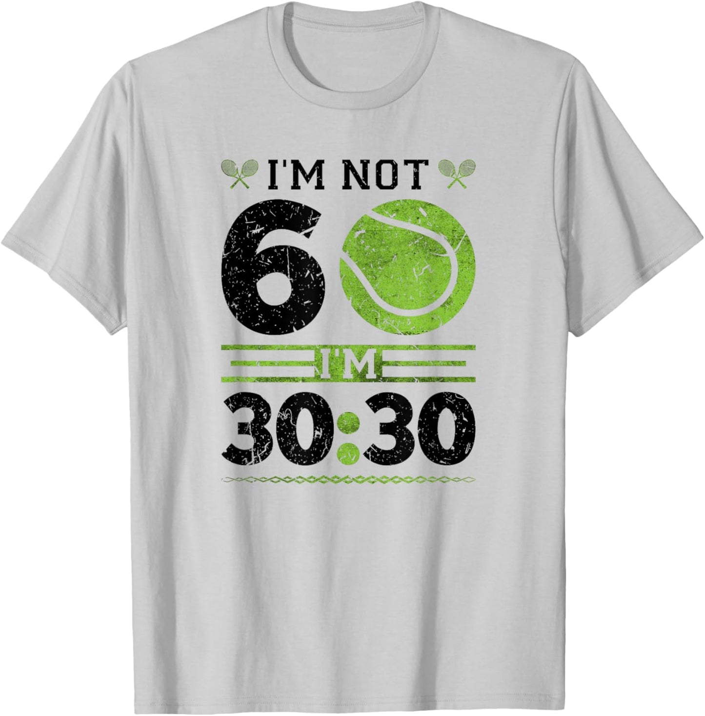 Tennis Ball 60 for Tennis Player T-Shirt - T-Shirt | Ash