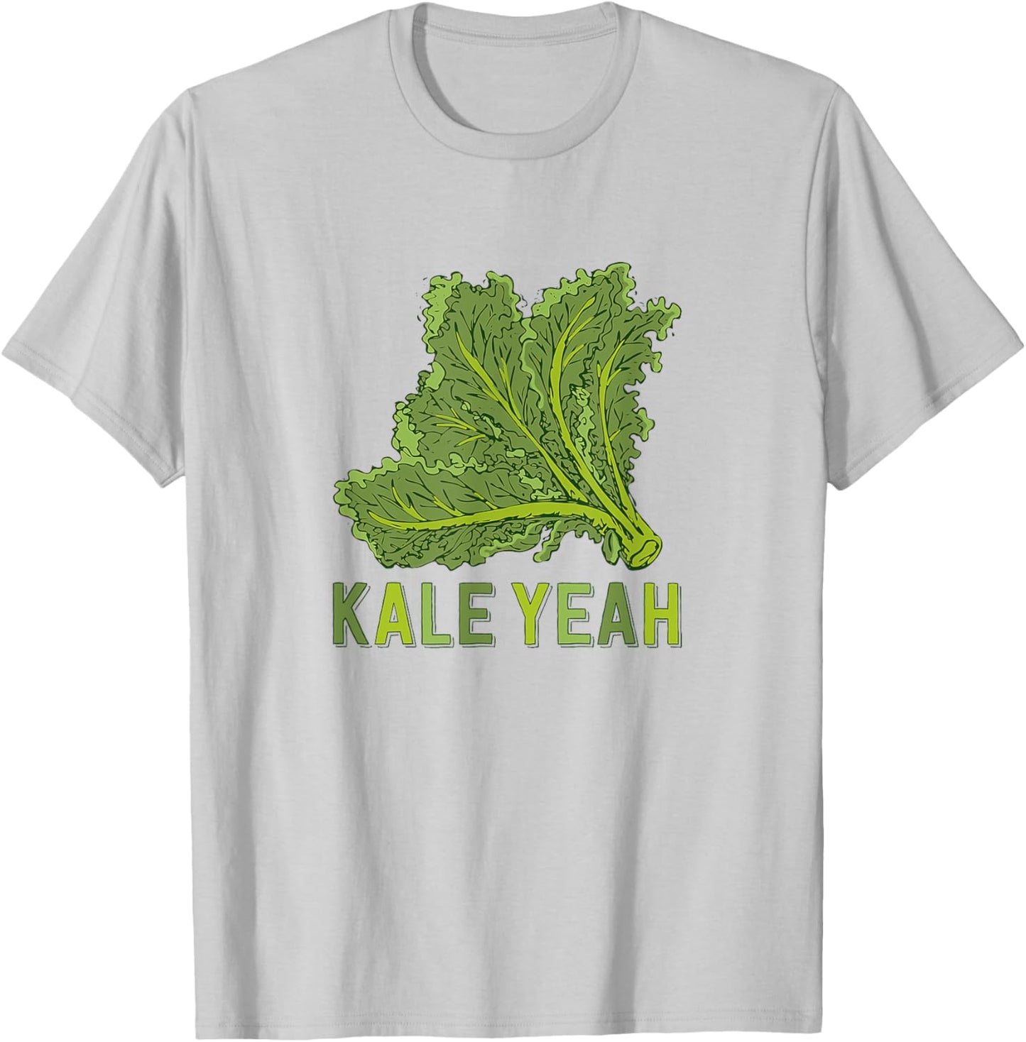 Love My Favorite Vegan This is Kale Yeah Veggie T-Shirt - T-Shirt | Ash