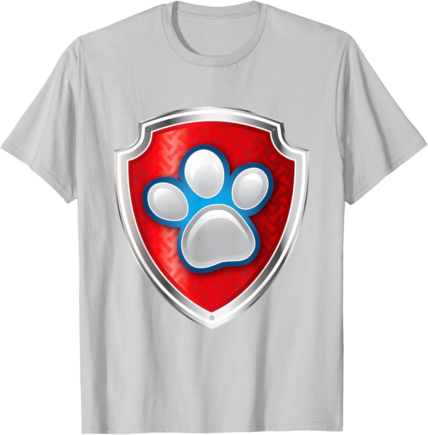 PAW Patrol Badge T-Shirt - T-Shirt | Ash