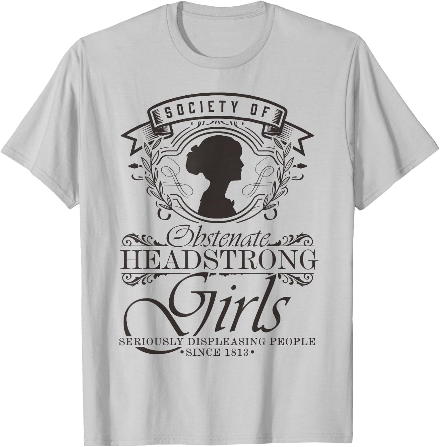 Jane Austen Quote Bookworm Novelist Reading T-Shirt - T-Shirt | Ash