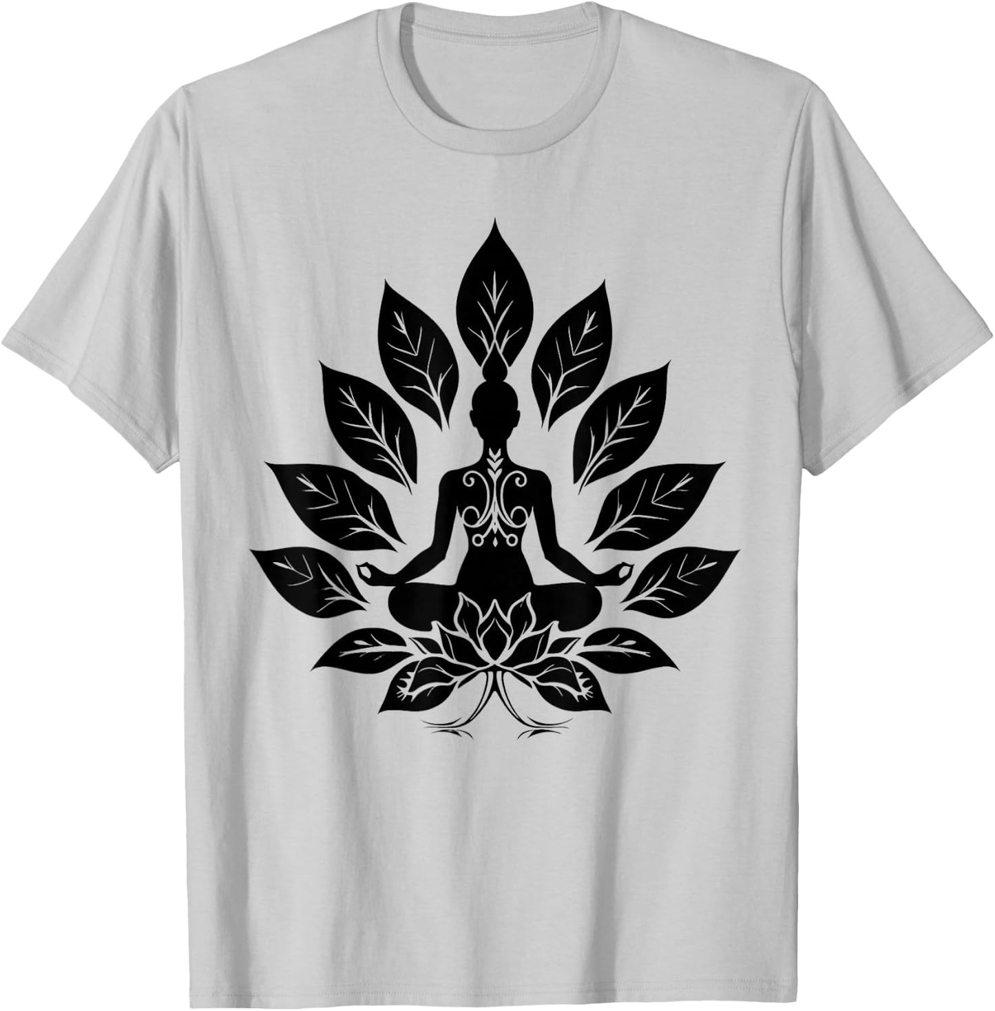 Meditation Buddhist Zen Buddha Spirituality Spiritual Yoga T-Shirt - T-Shirt | Ash