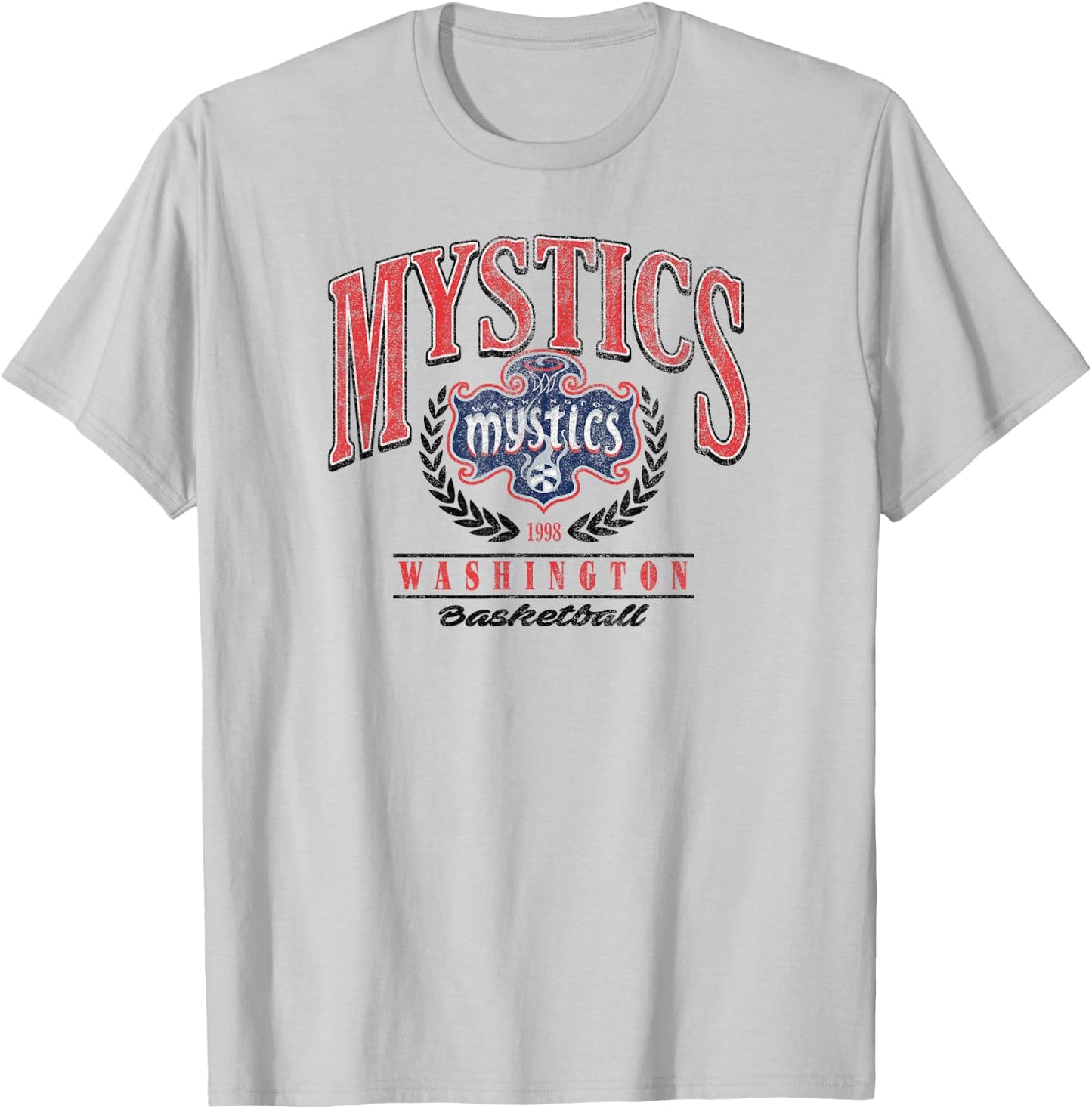 WNBA Washington Mystics Top Class T-Shirt - T-Shirt | Ash