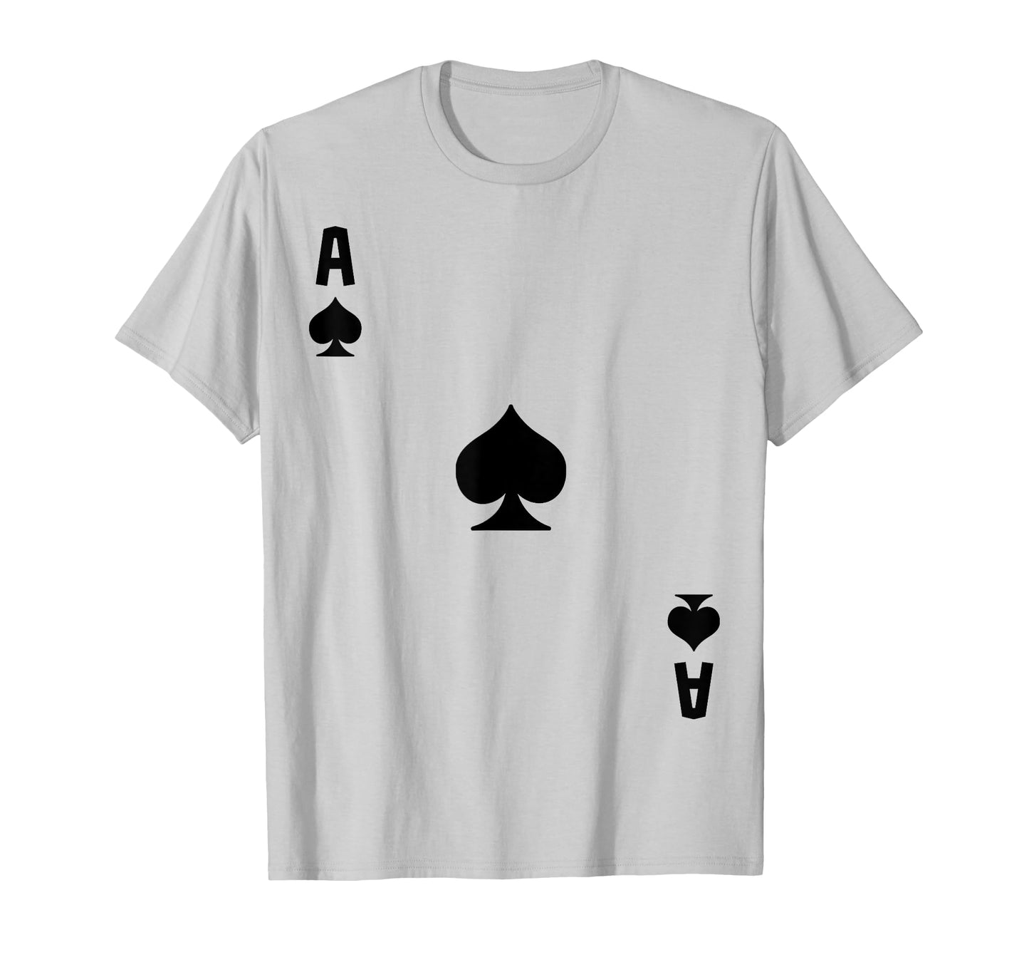 Ace of Spades Cards Deck Halloween Costume T-Shirt