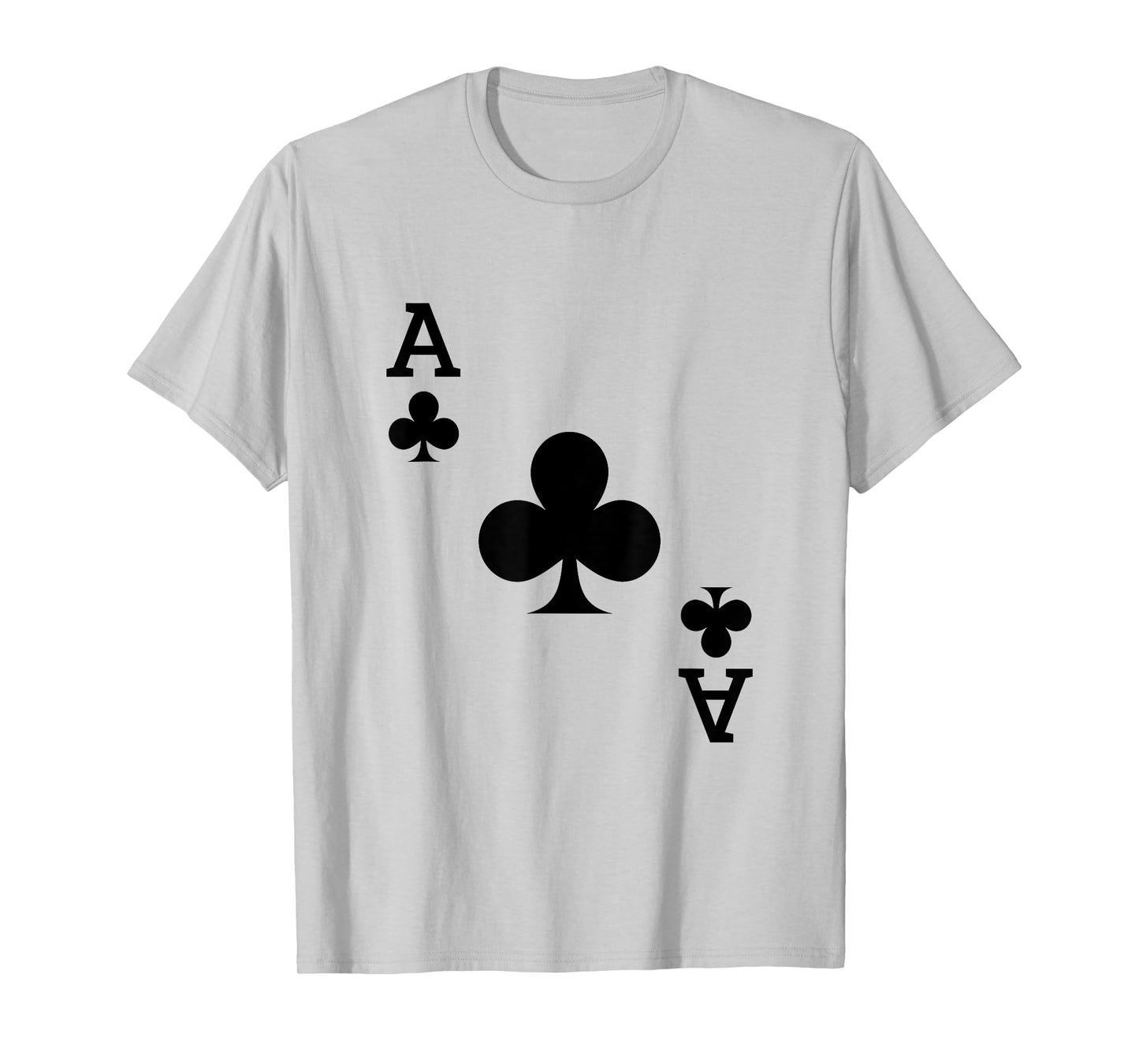Ace of Clubs Deck of Cards Carnival Halloween Costume T-Shirt