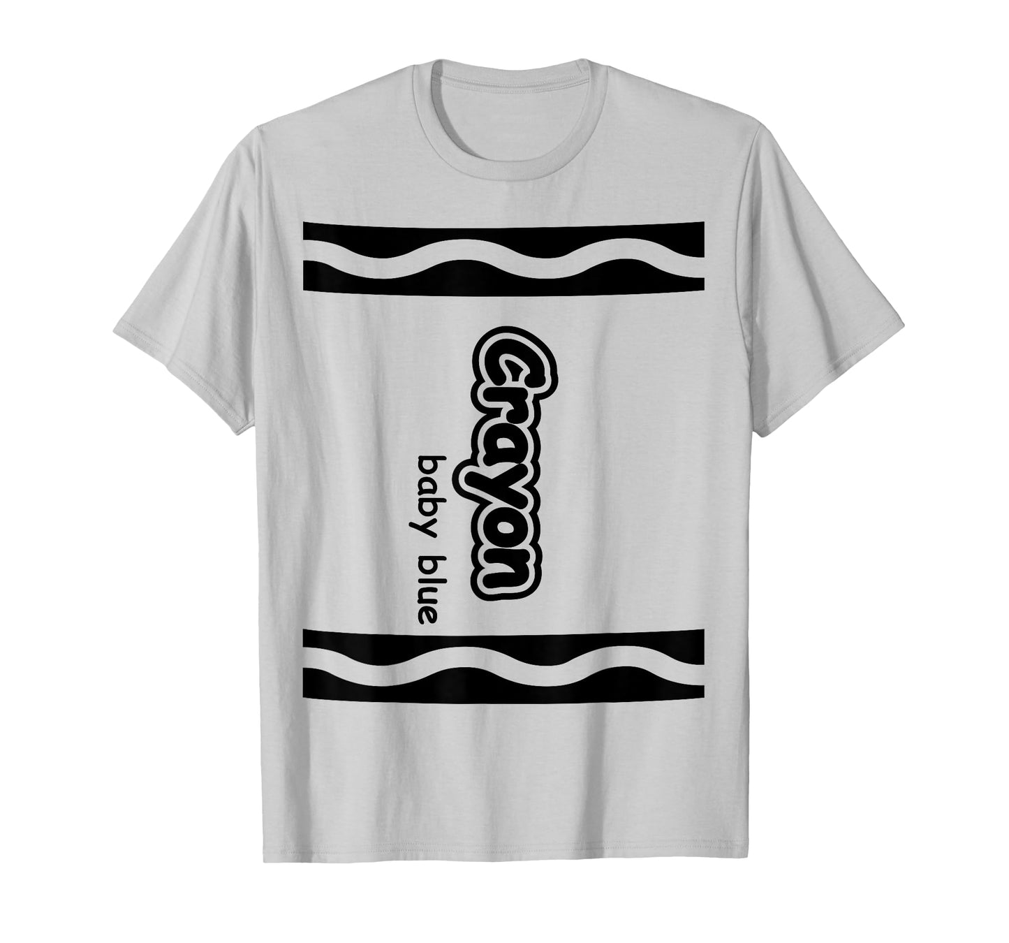 Baby Blue Crayon Easy Halloween Costume Cute T-Shirt T-Shirt
