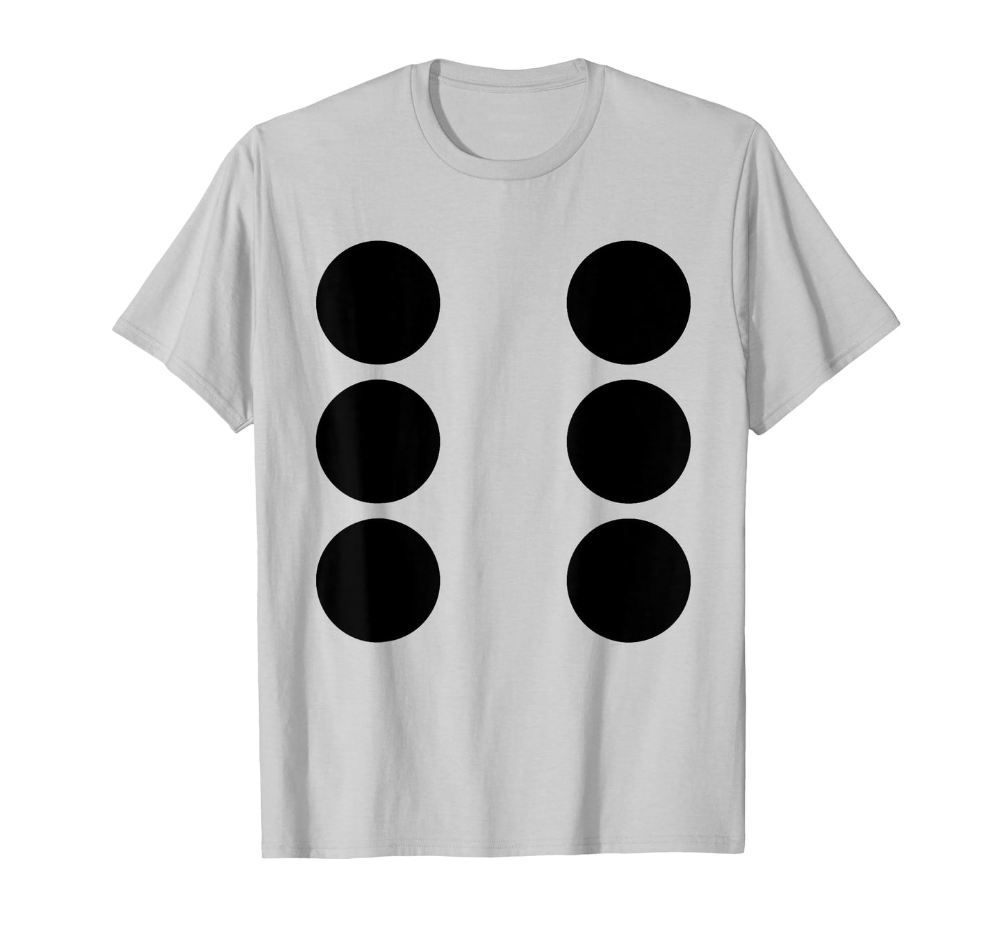 Human Dice Number 6 Group Matching Halloween Costume Family T-Shirt