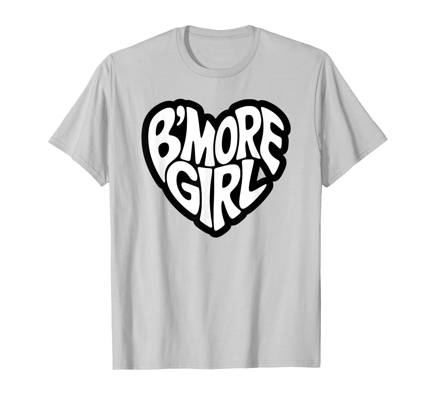 Retro Baltimore Girls Home Pride Iconic B'More Girl T-Shirt