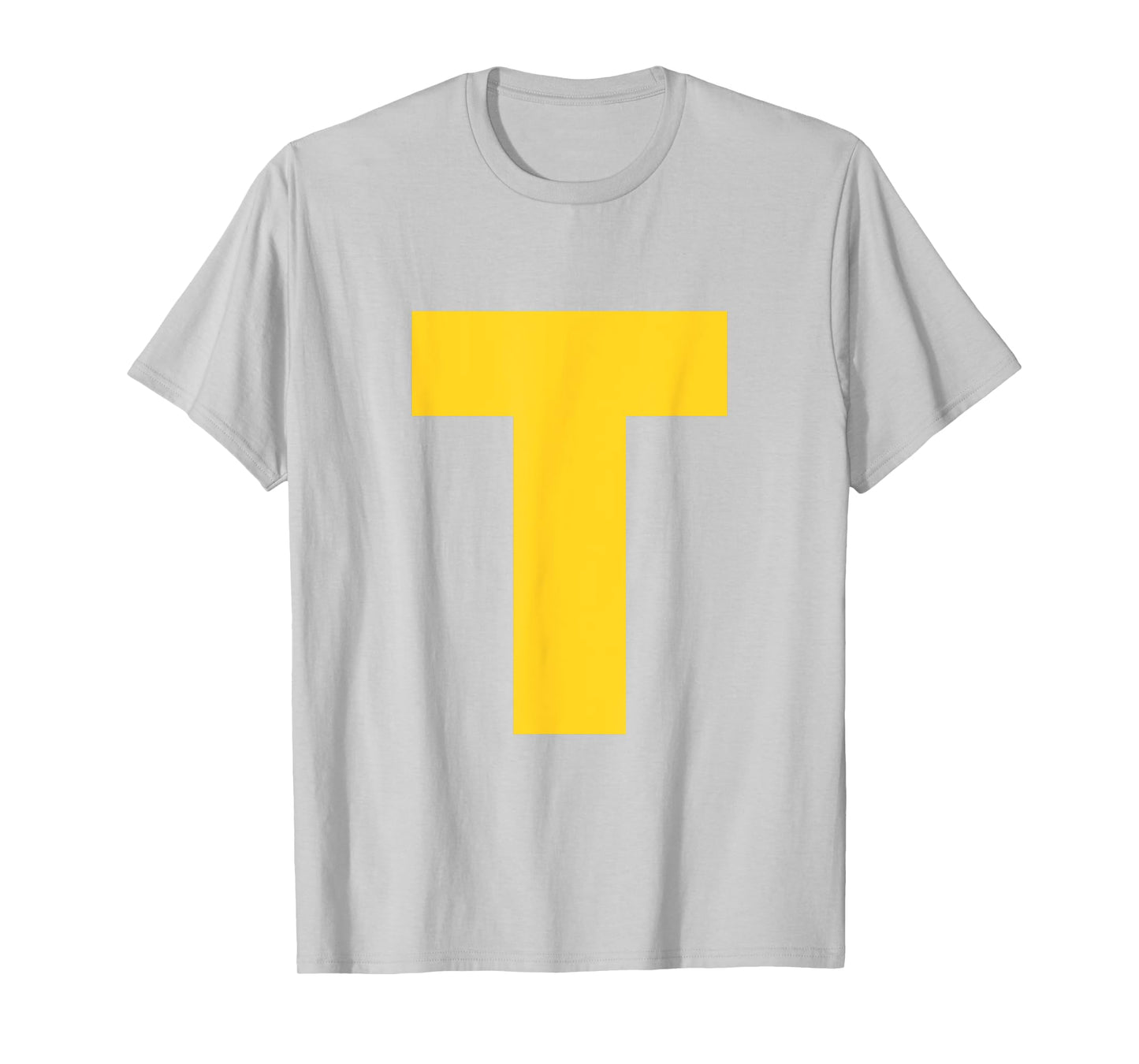 Letter T Funny Group Costume Pretend Halloween Costume T-Shirt